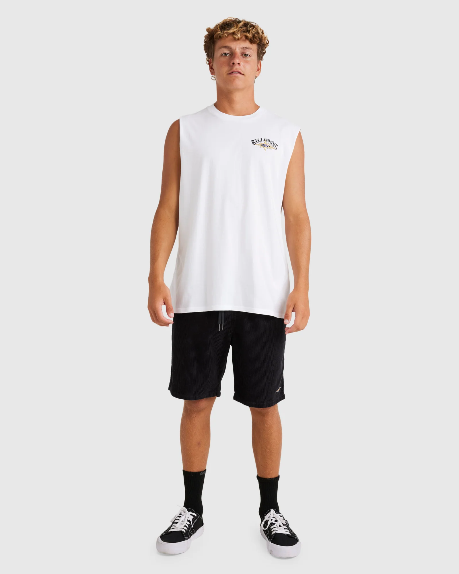 Mens Flame Arch Muscle Top - Image 5