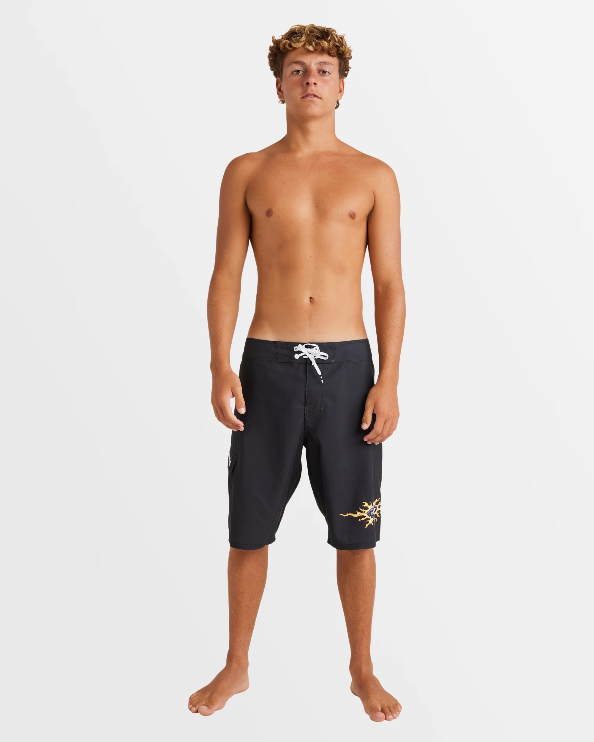 Mens Flame OG Boardshorts - Image 7