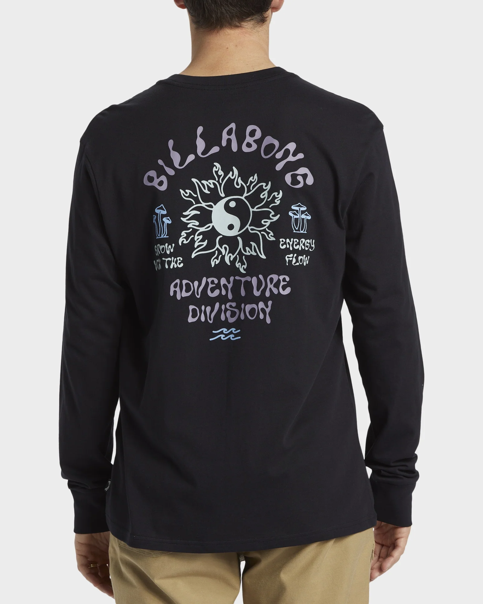 Mens Flow Long Sleeve T-Shirt - Image 2