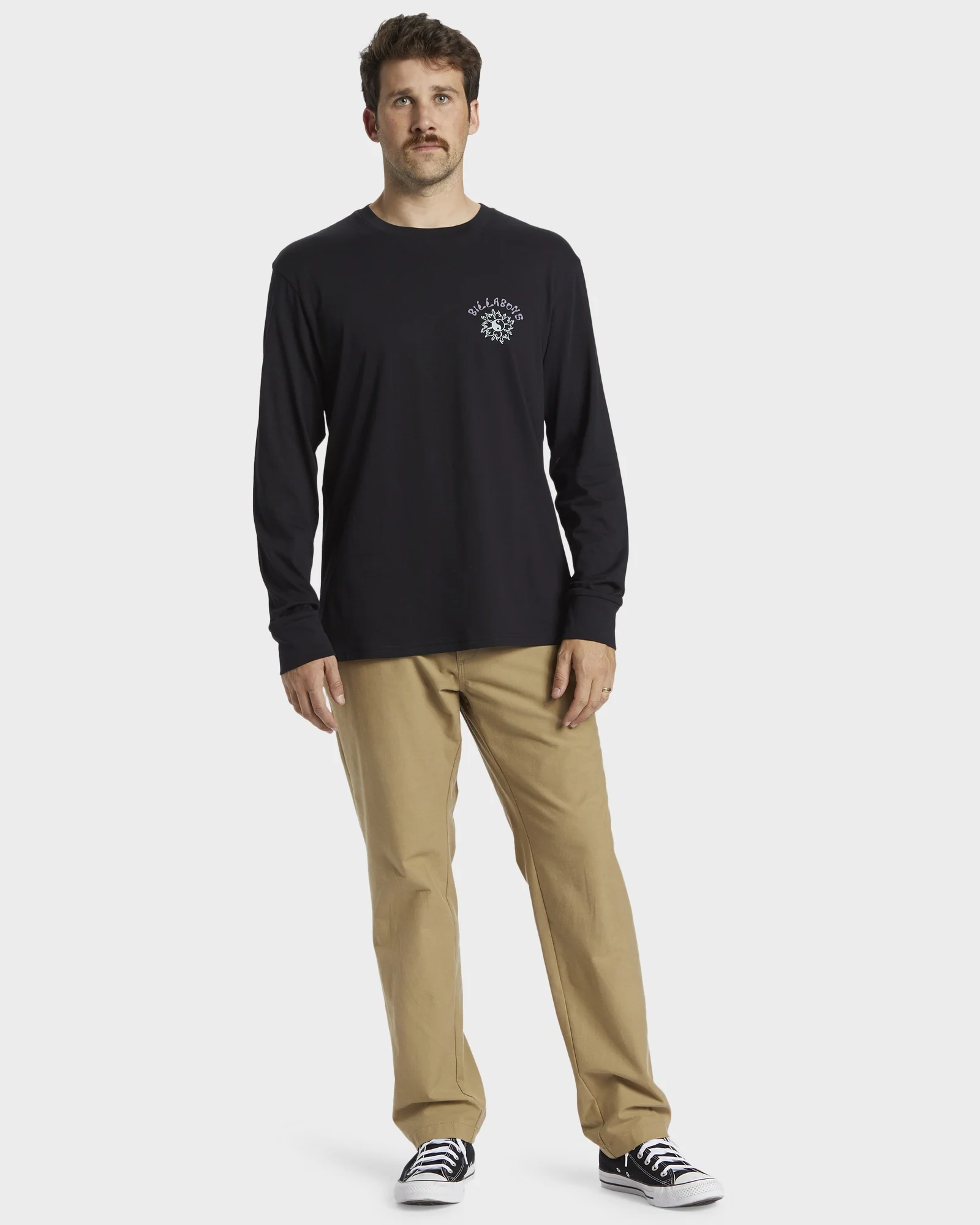 Mens Flow Long Sleeve T-Shirt - Image 4
