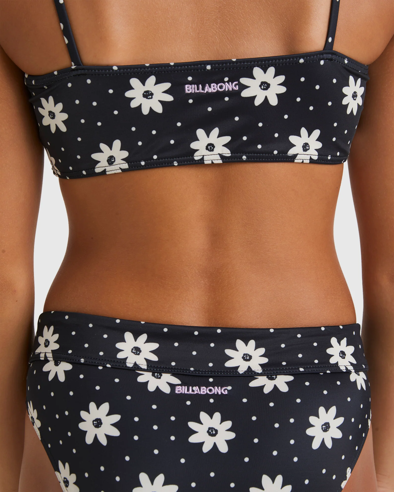 Girls 6-14 Flowers In The Sky Tank Bikini Set - Image 4