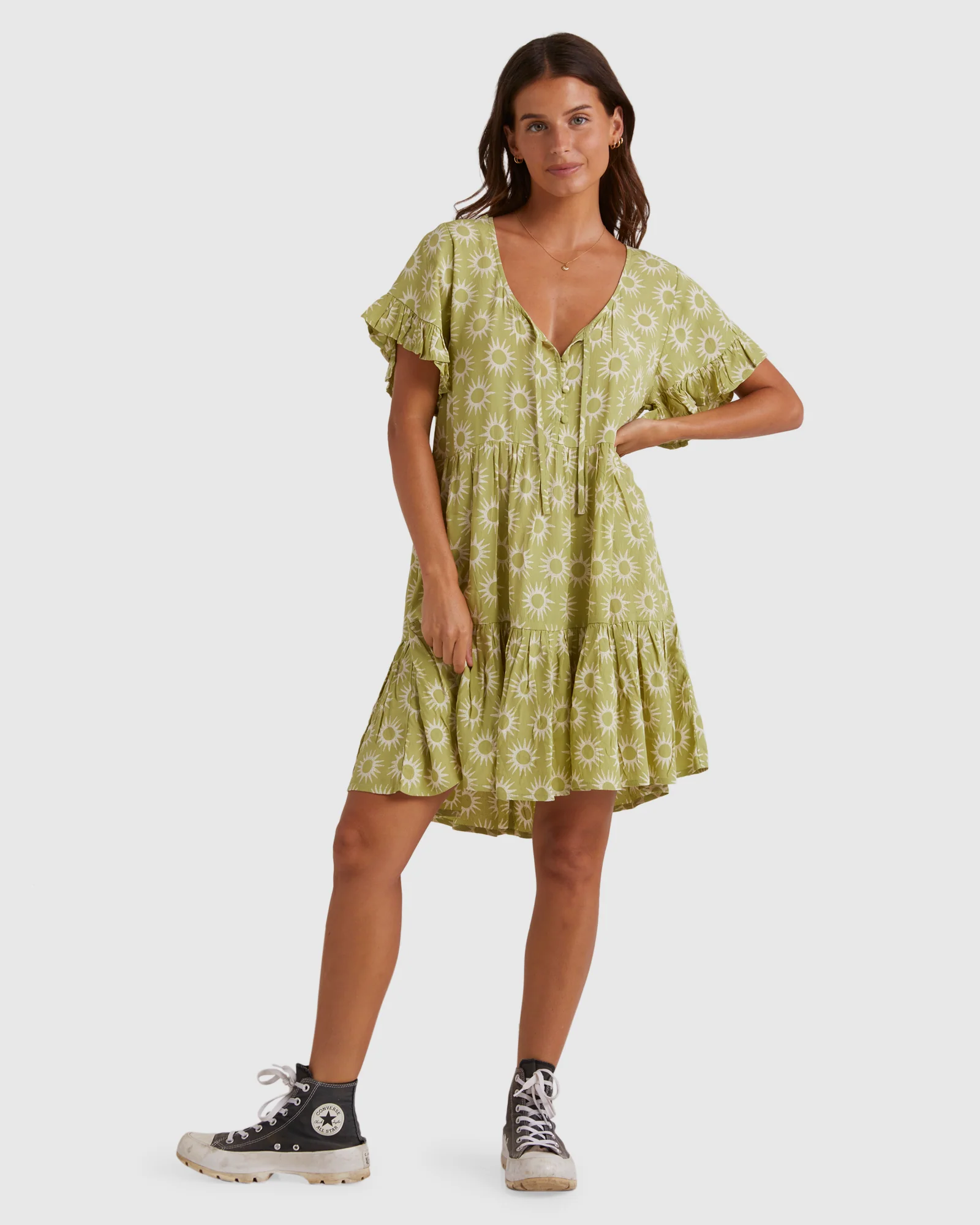 Womens Follow The Sun Dress - Image 5
