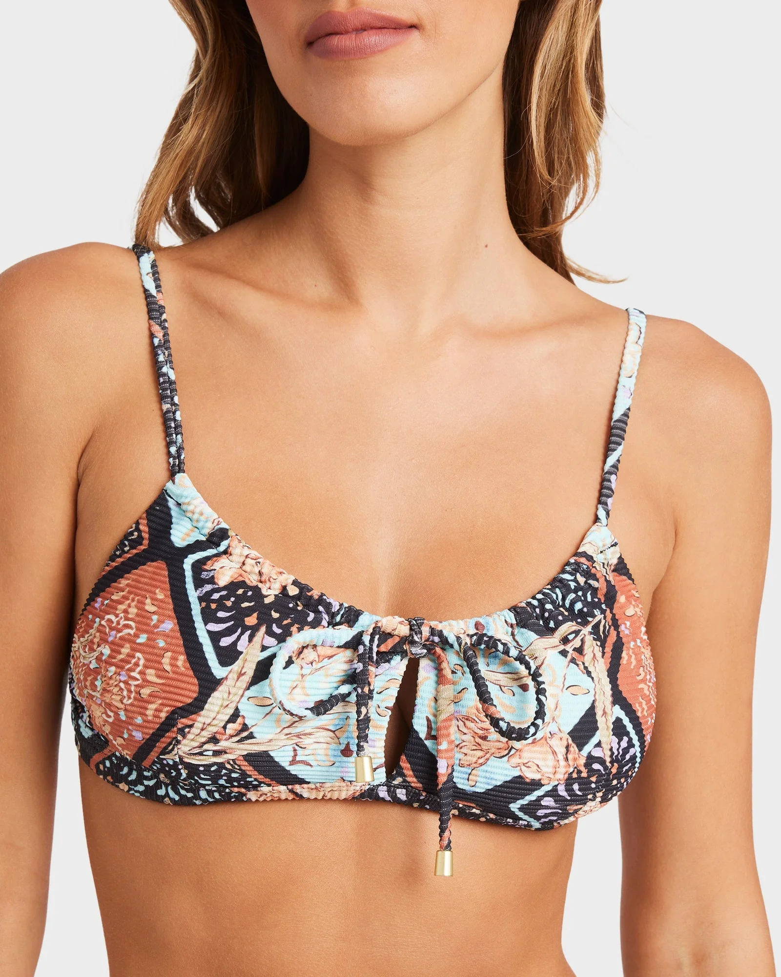 Womens Forever Folk Coco Bralette Bikini Top - Image 5