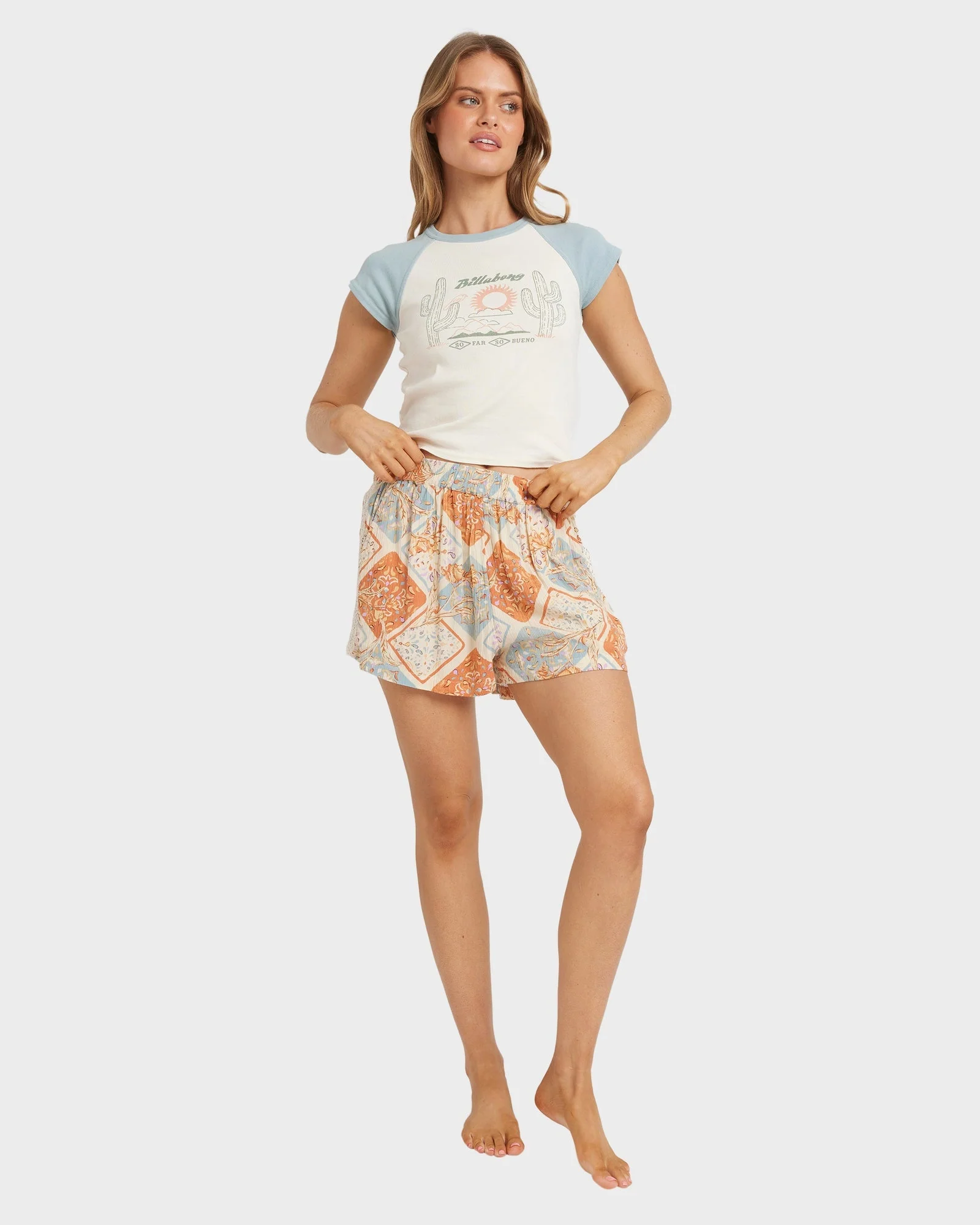 Womens Forever Folk Shorts - Image 5