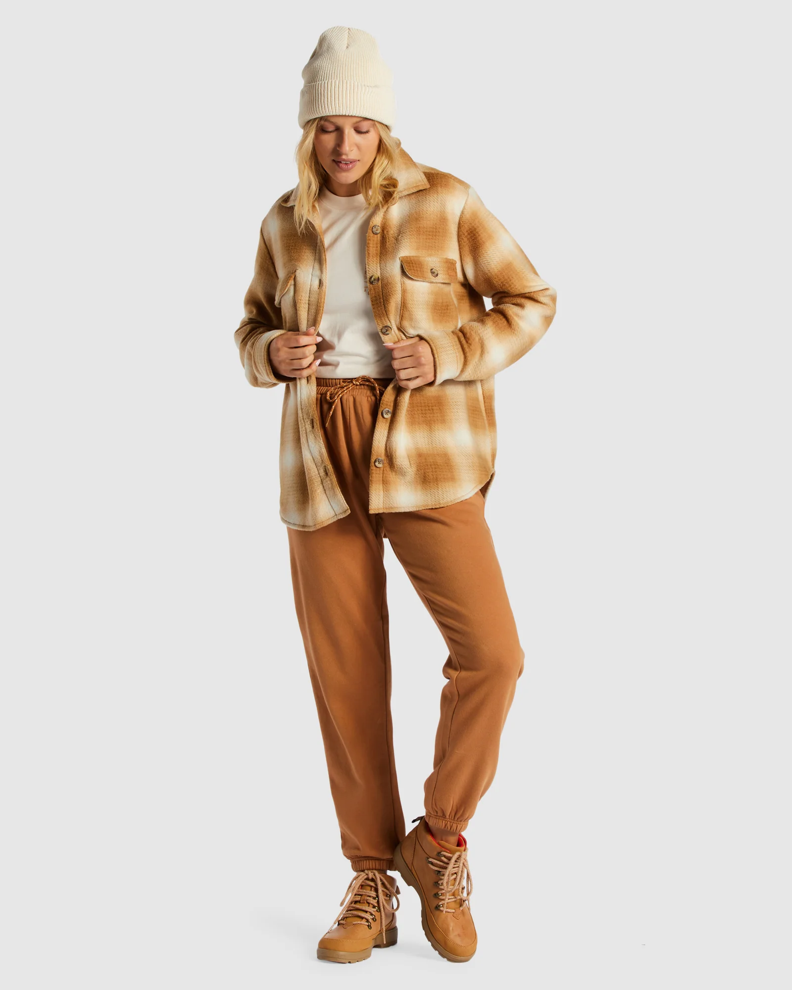 Womens Forge Fleece Shacket - Image 5