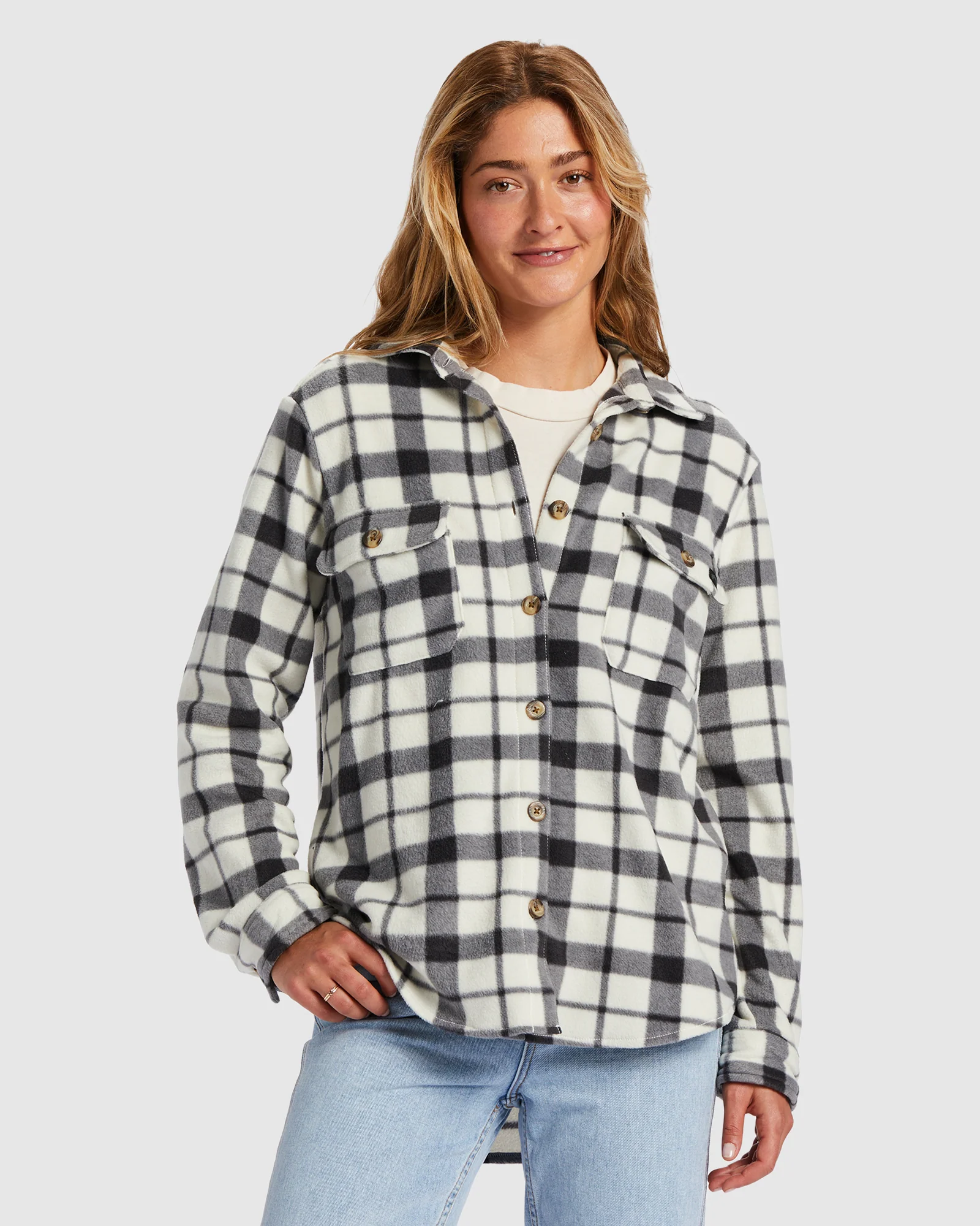Womens Forge Fleece Shacket