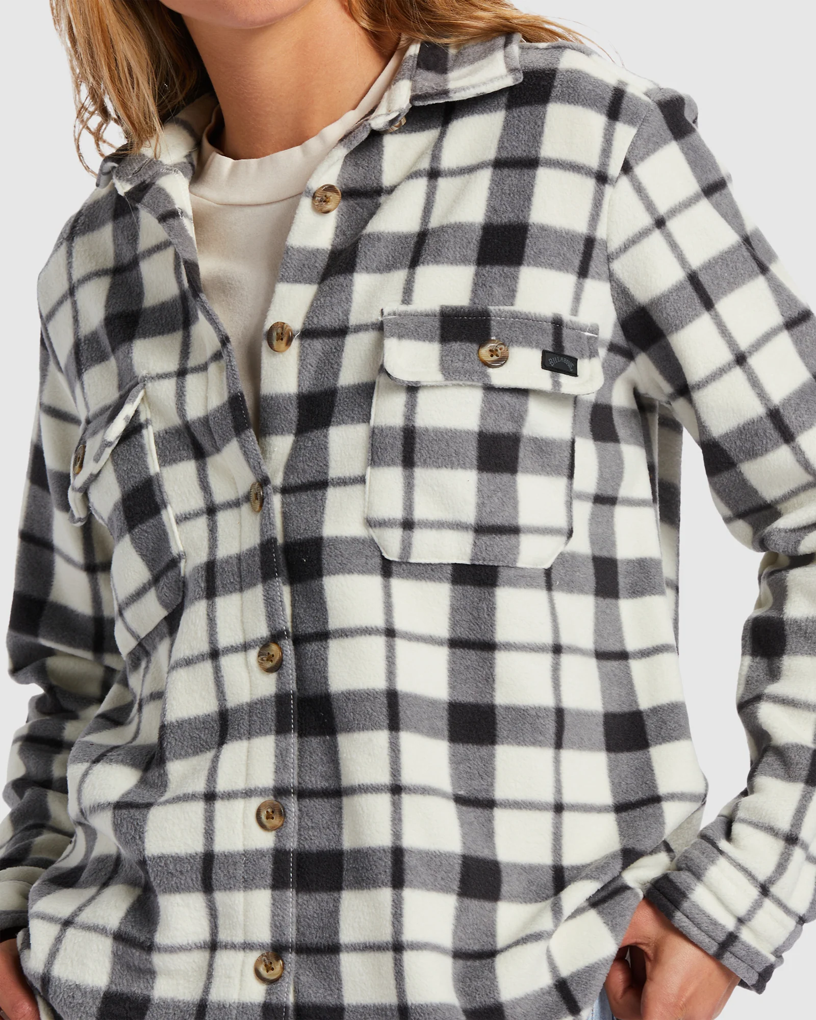 Womens Forge Fleece Shacket - Image 4