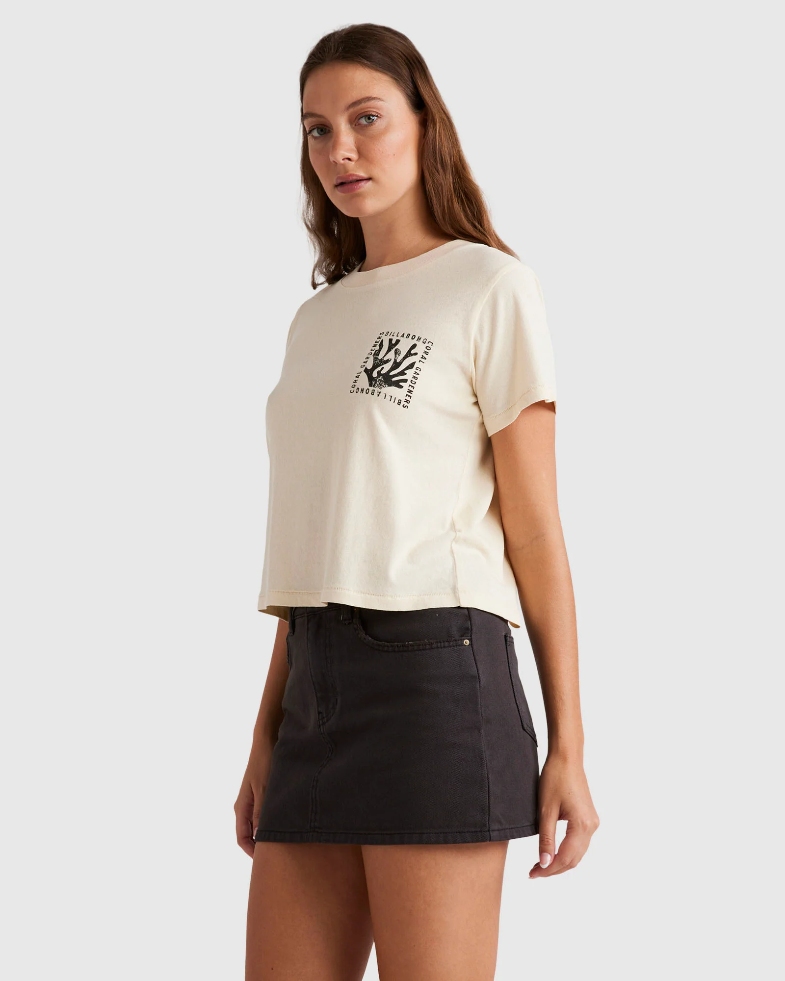 Womens Frankie Denim Mini Skirt - Image 2