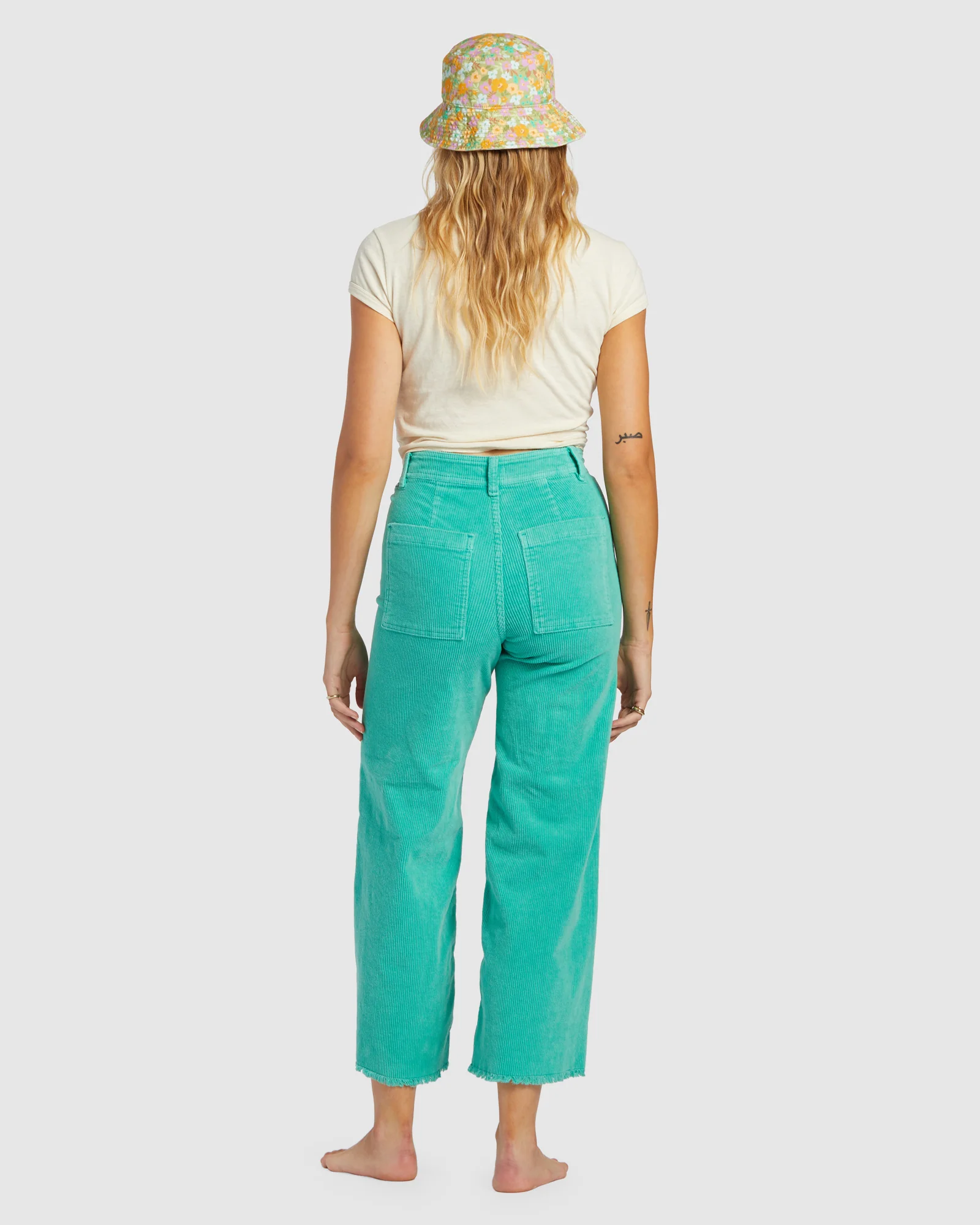 Womens Free Fall Cord Wide Leg Pants - Image 3