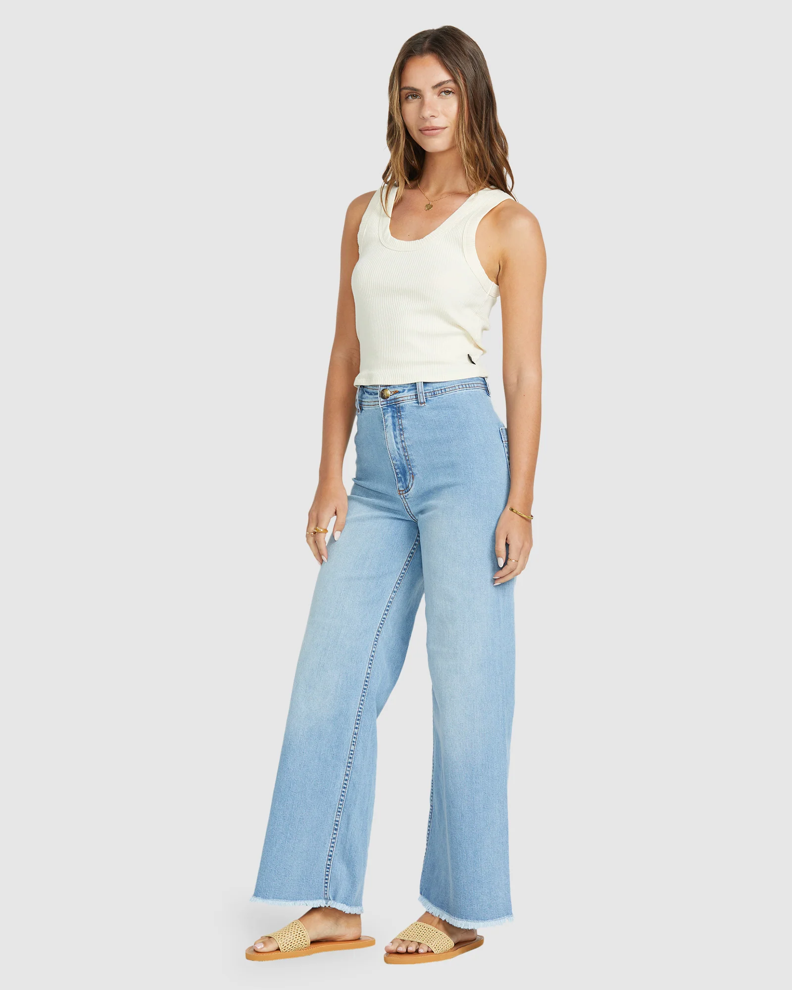 Womens Free Fall Denim Jeans - Image 2