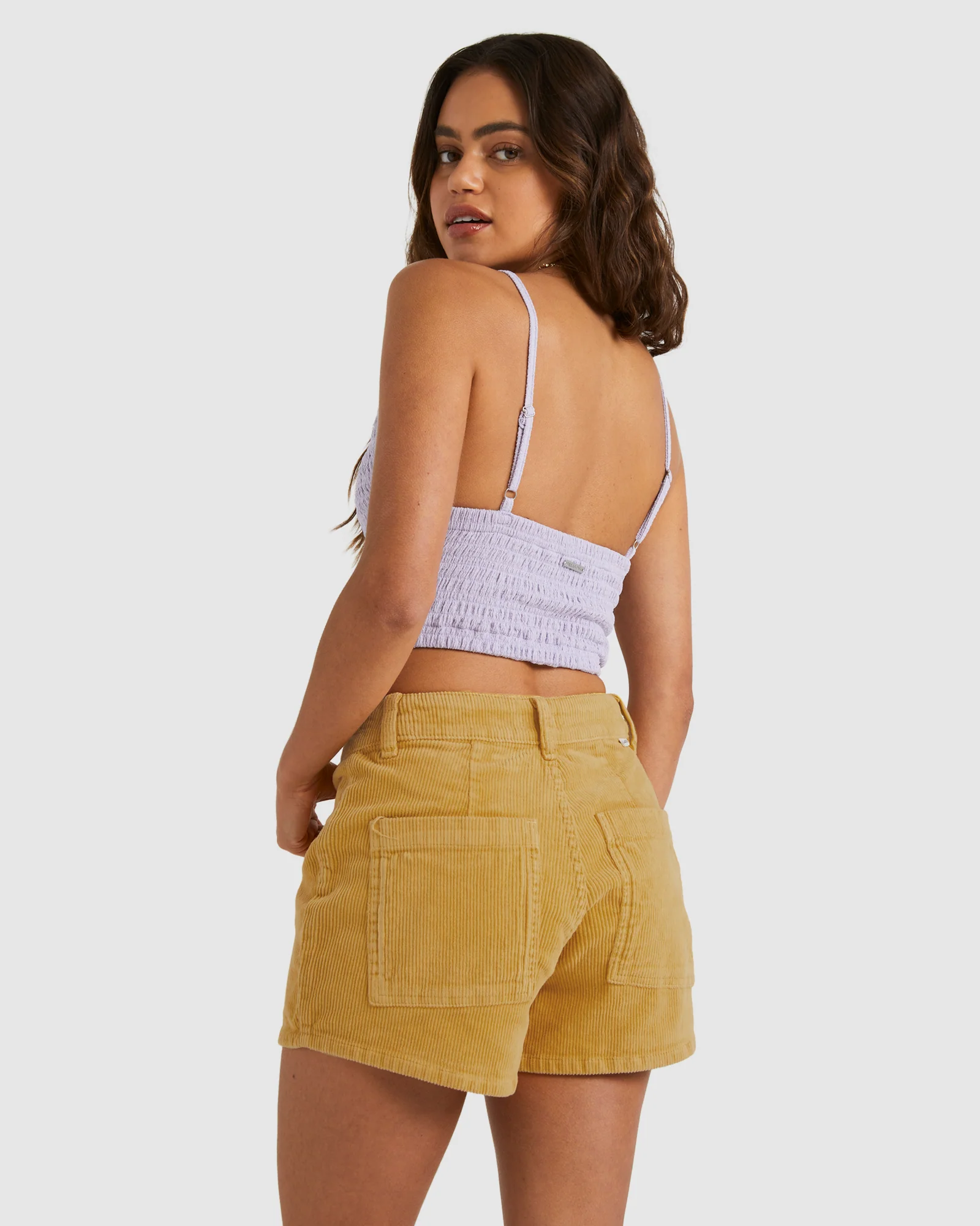 Womens Free Fall Corduroy Shorts - Image 3