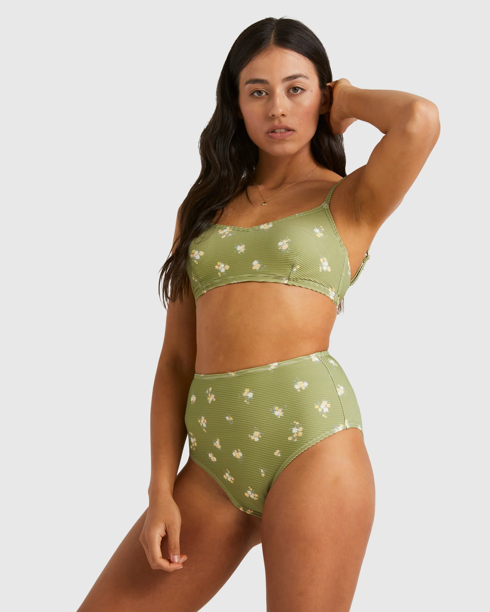 Womens Free Fallin Lila DD Bralette Bikini Top - Image 2