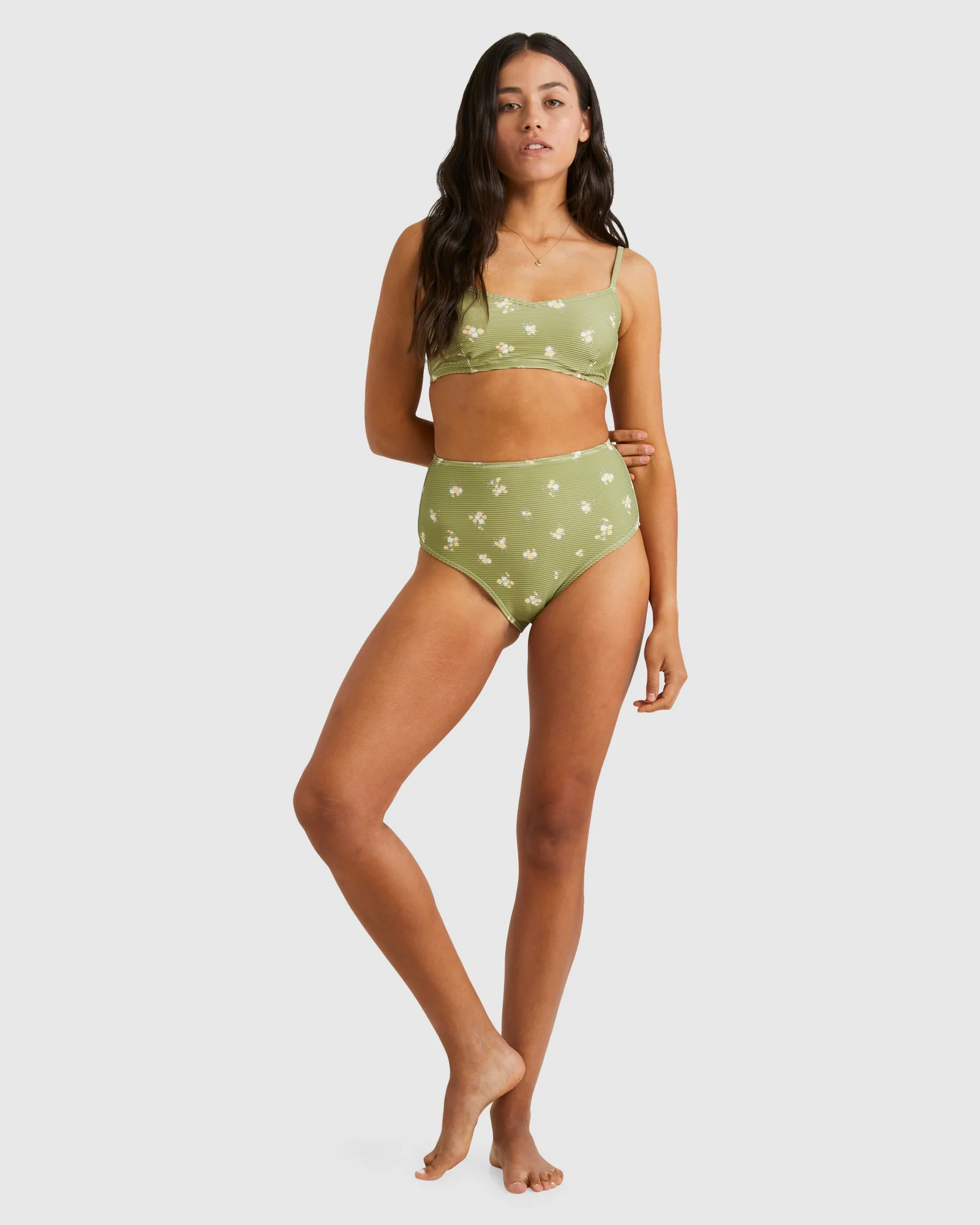 Womens Free Fallin Lila DD Bralette Bikini Top - Image 5