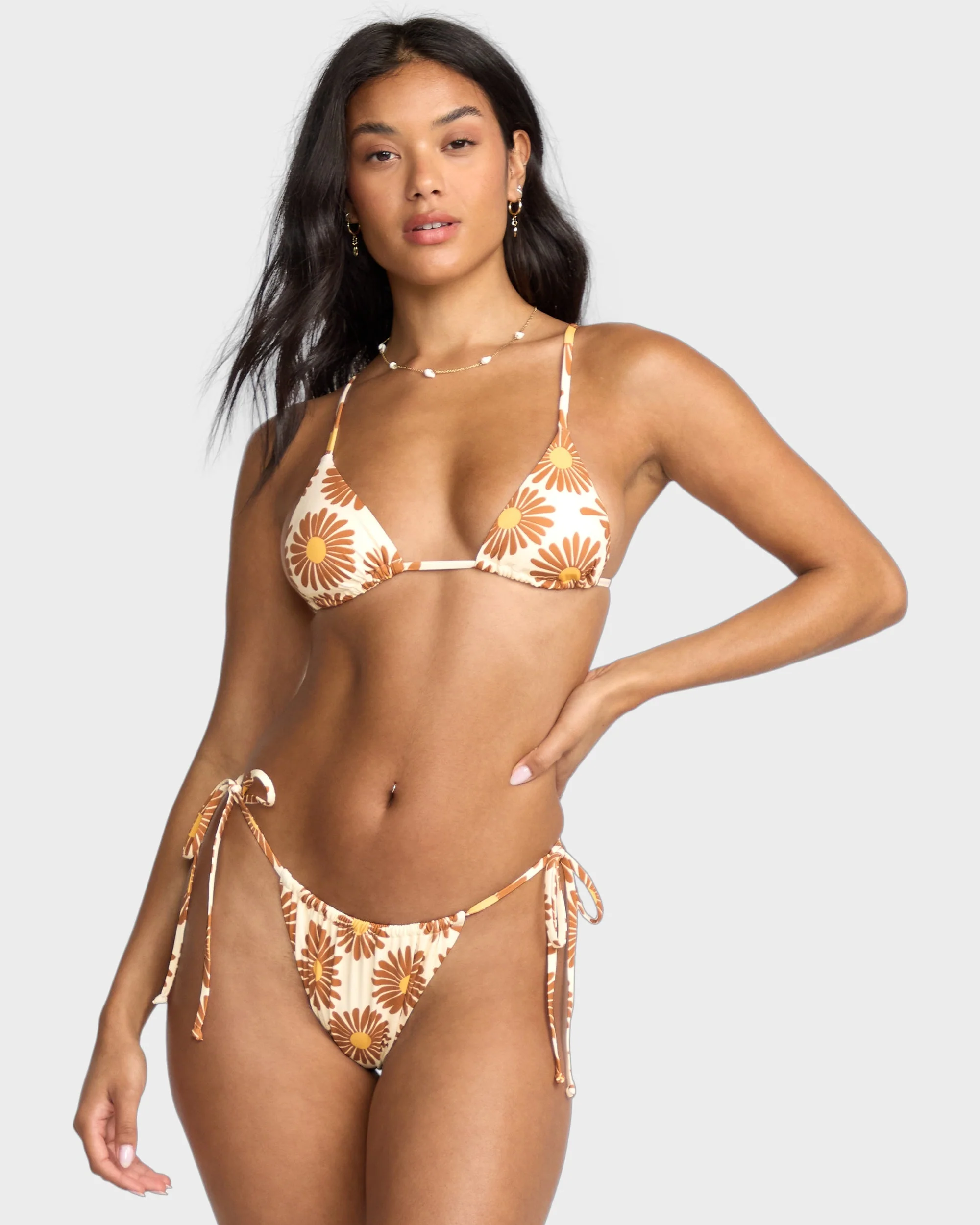 Womens Fresh Daze Mini Slide Triangle Bikini Top - Image 2