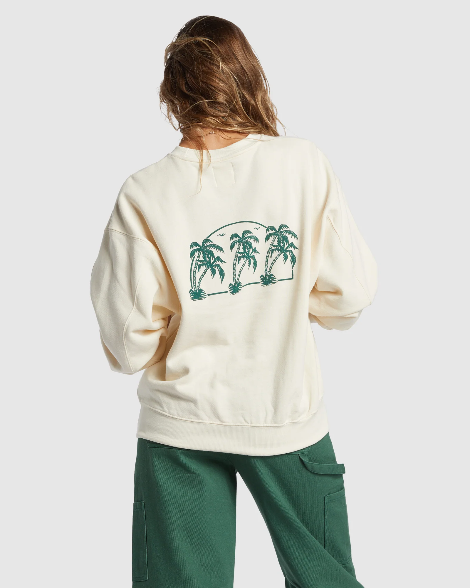 Womens Fresh Take Crew Neck - Image 3
