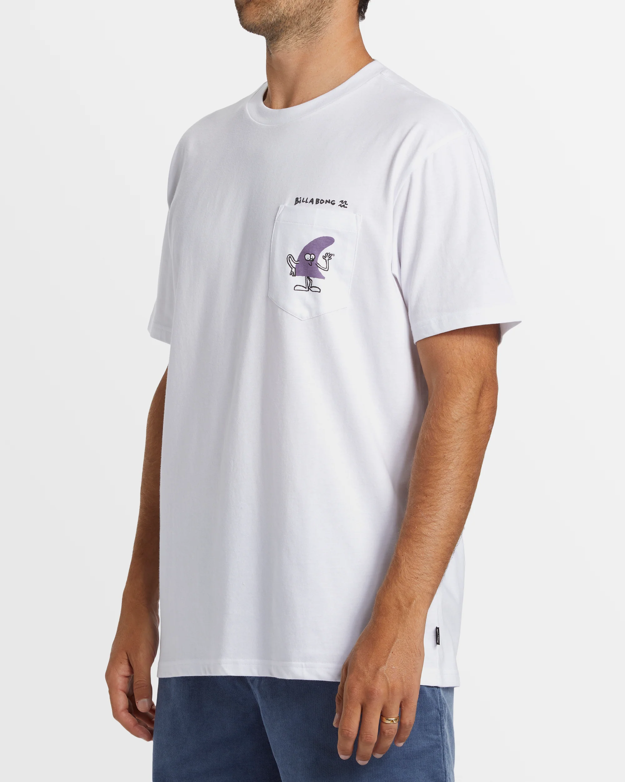 Mens Funghi Pocket T-Shirt - Image 2