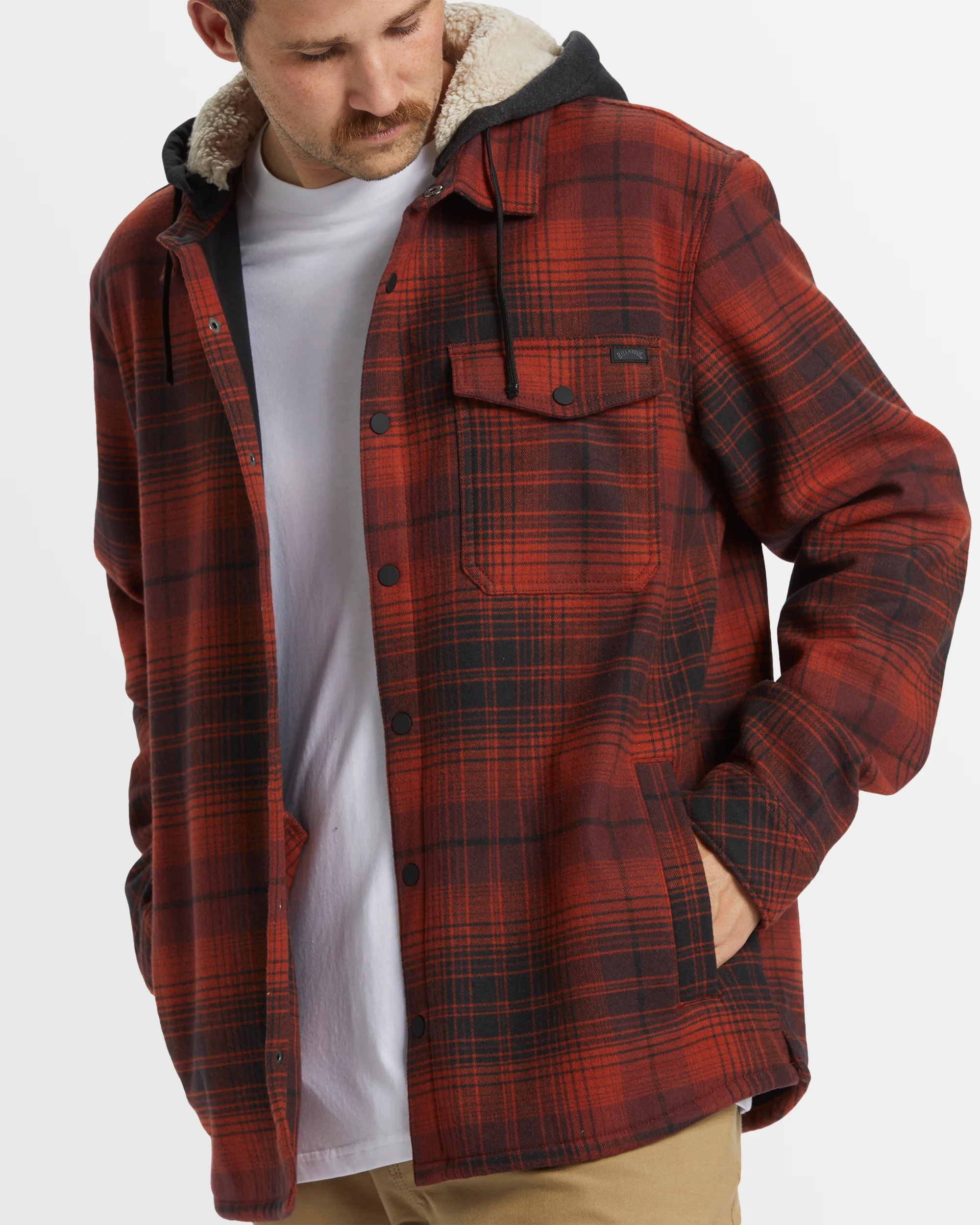 Mens A/Div Furnace Bonded Flannel Shirt - Image 4