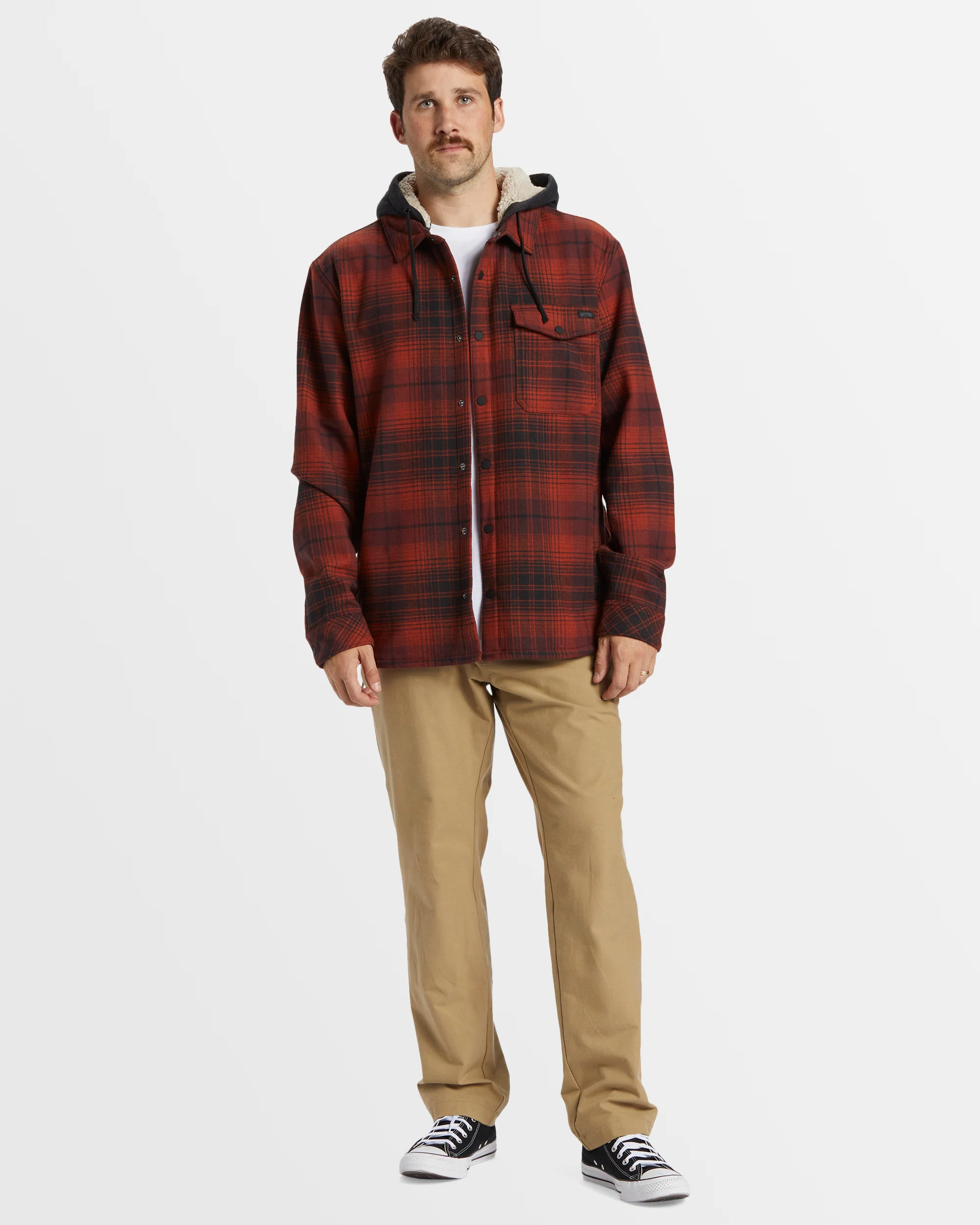 Mens A/Div Furnace Bonded Flannel Shirt - Image 5