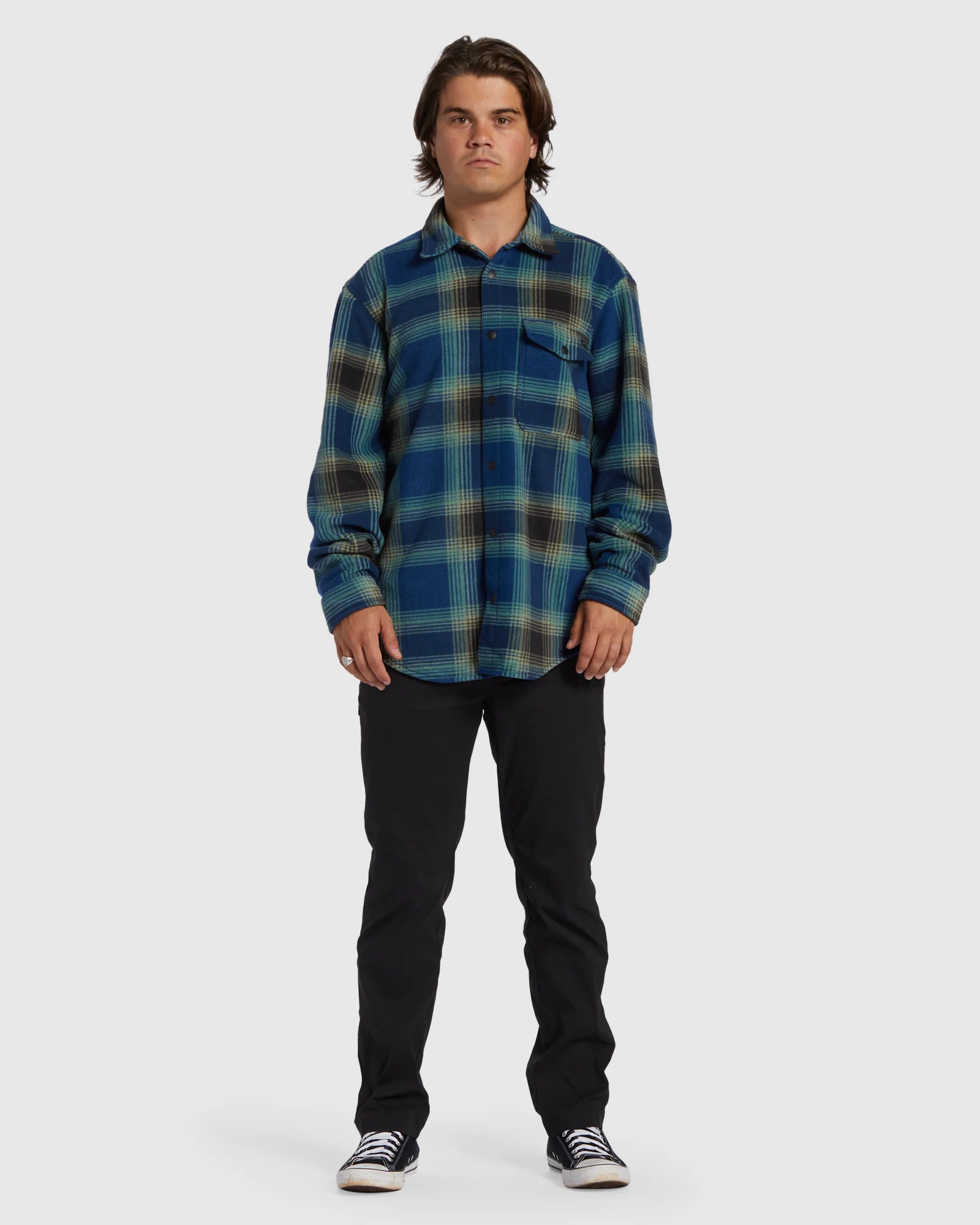 Mens A/Div Furnace Flannel Shirt - Image 5
