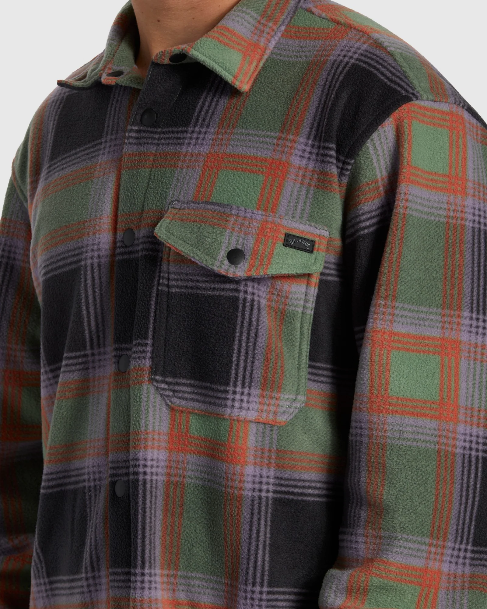 Mens A/Div Furnace Flannel Shirt - Image 4