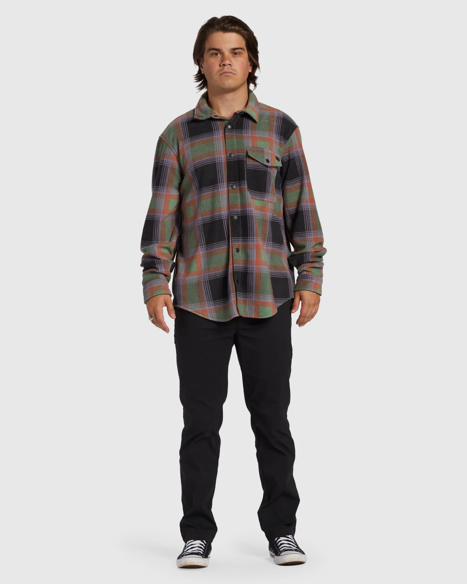 Mens A/Div Furnace Flannel Shirt - Image 5