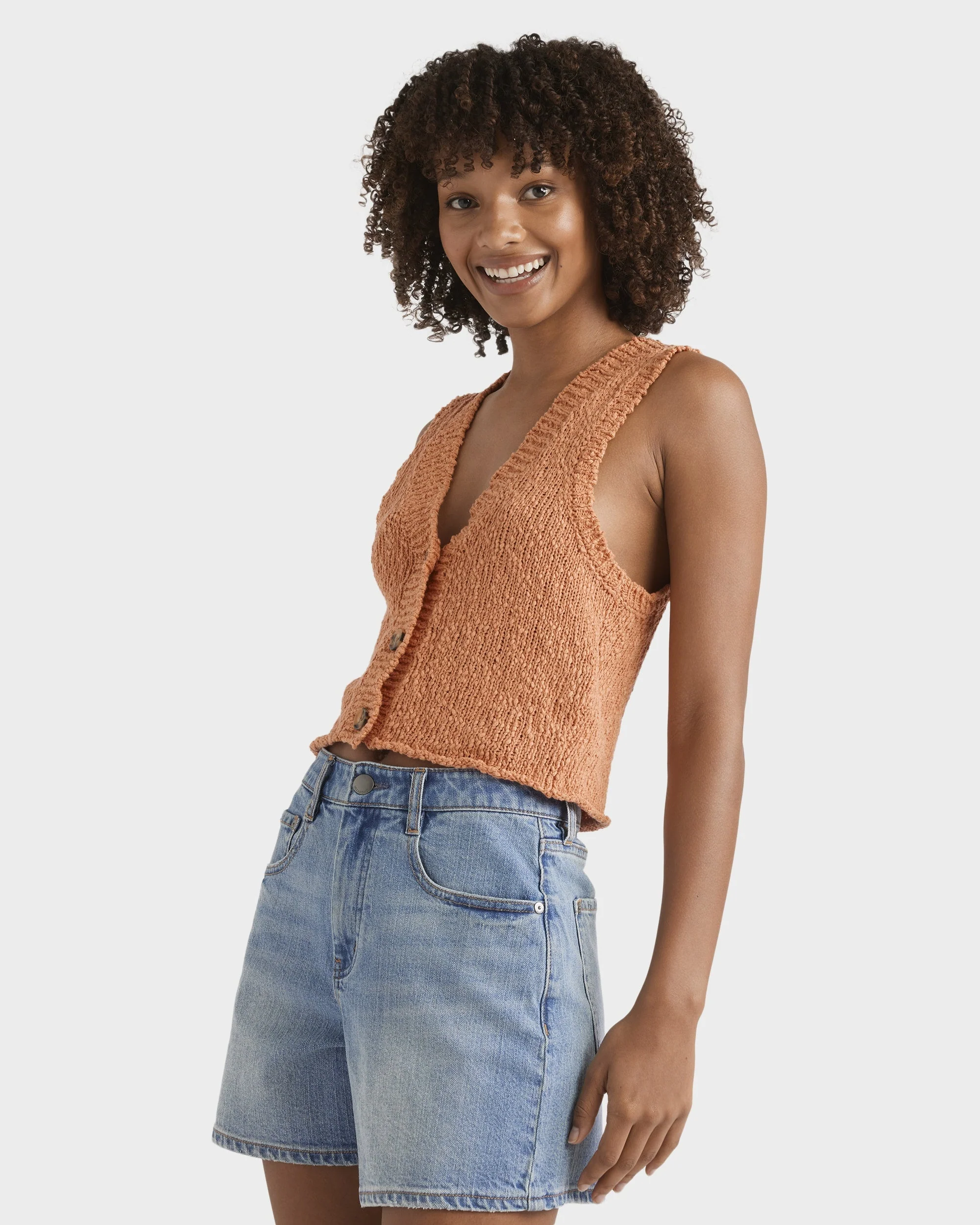 Womens Gia Sweater Vest - Image 4