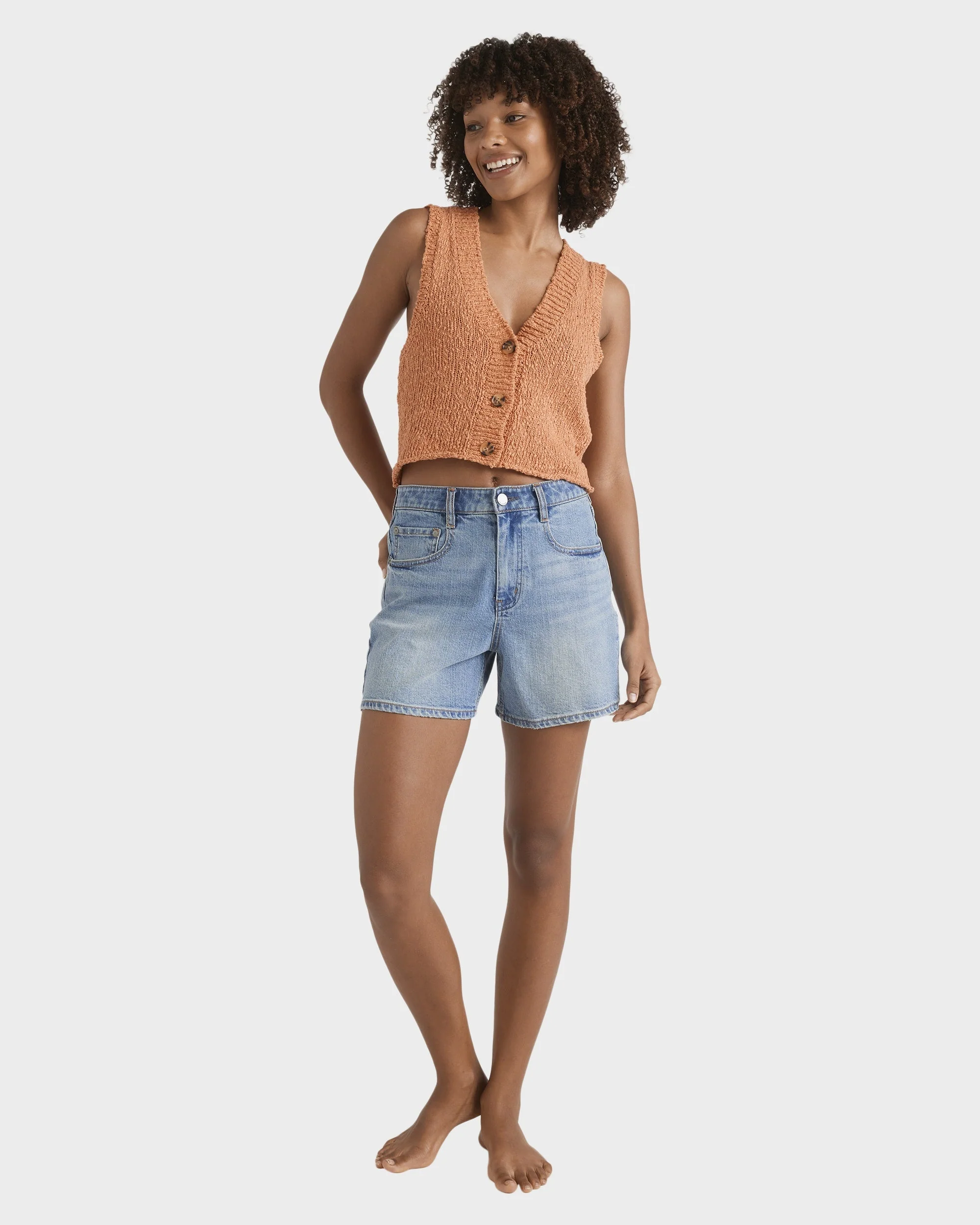 Womens Gia Sweater Vest - Image 5