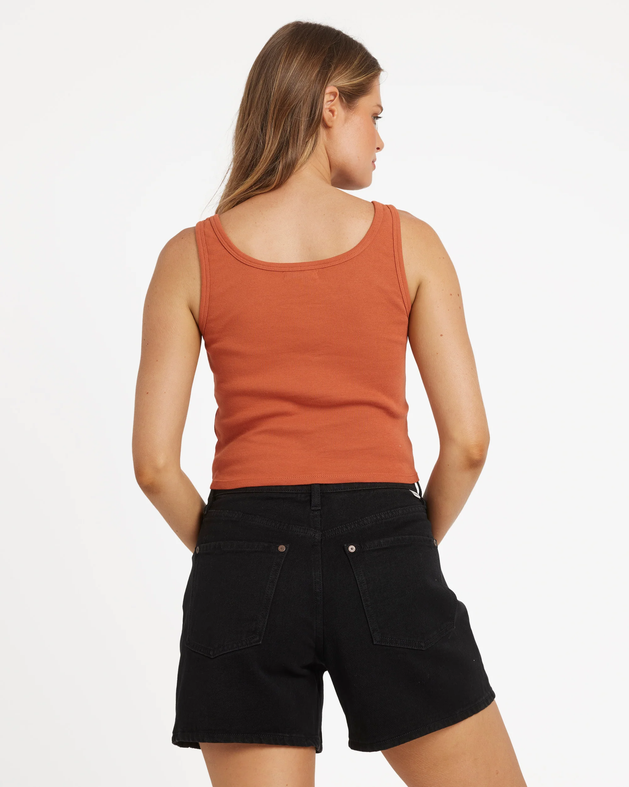 Womens Goddess Knit Tank Top - Image 2
