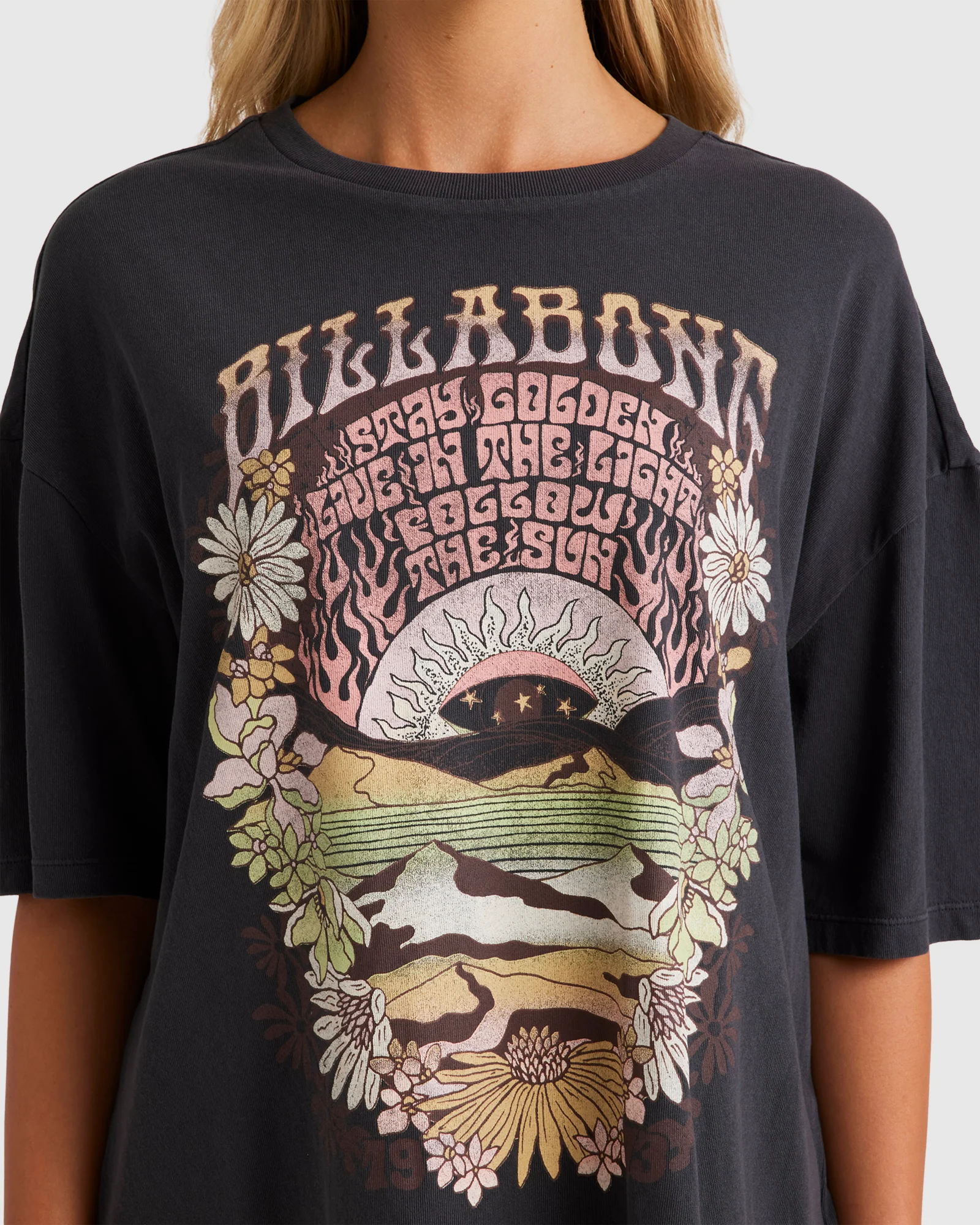 Womens Golden Times T-Shirt - Image 4