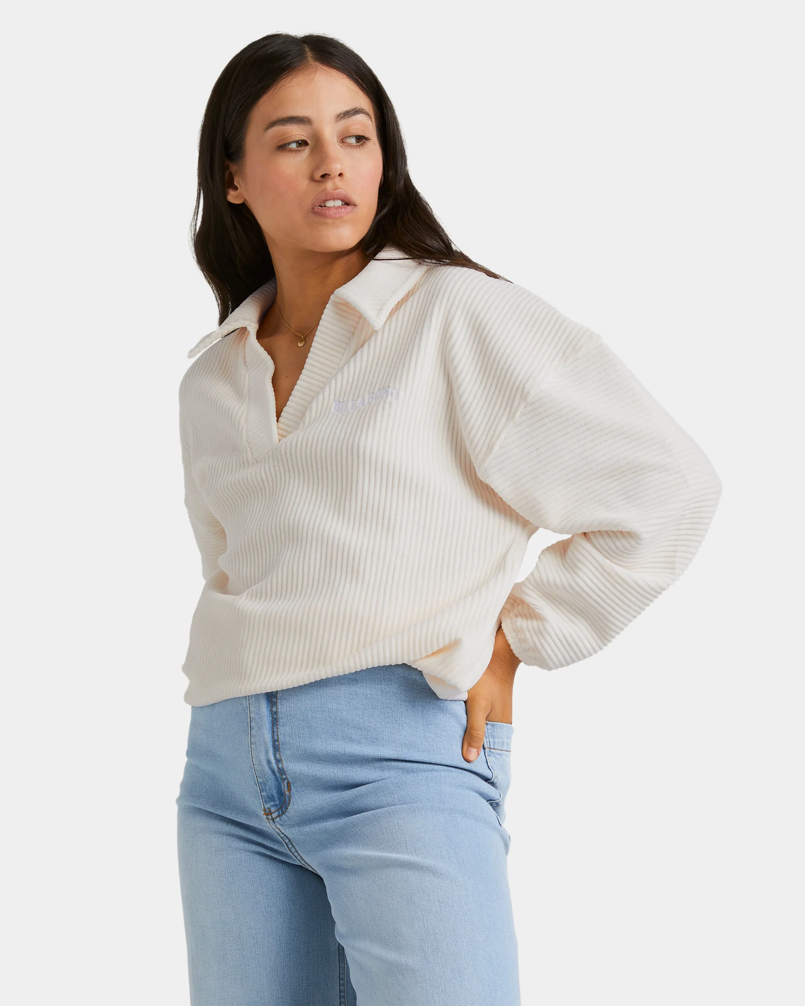 Womens Good Day 2 Long Sleeve Shirt - Image 3