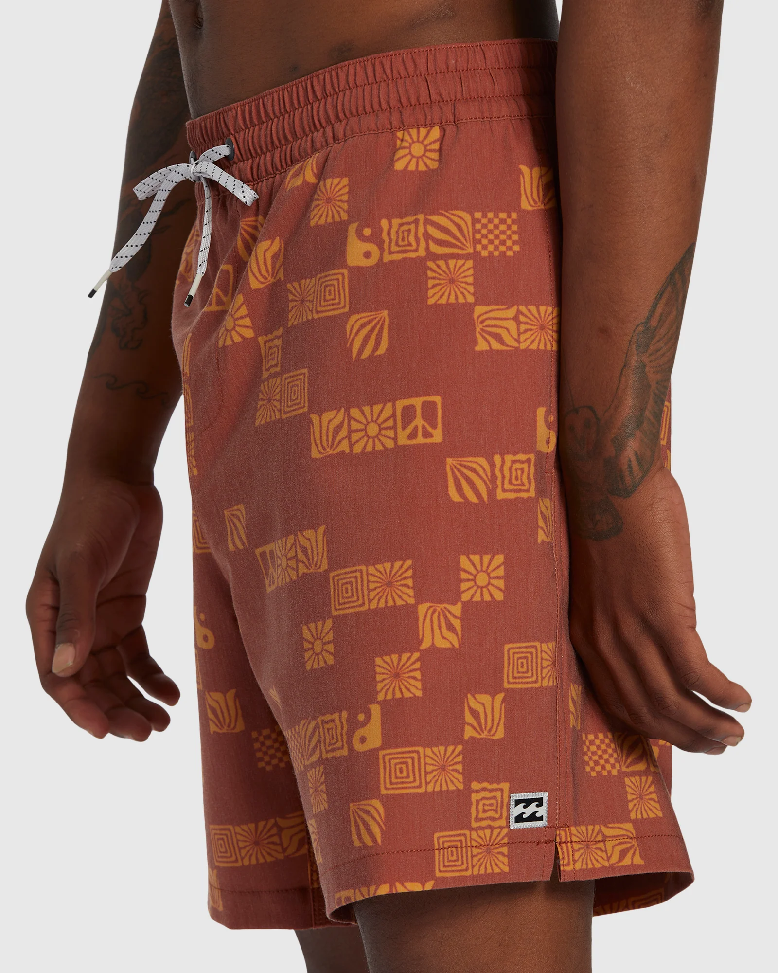 Mens Good Times Layback Boardshorts - Image 4