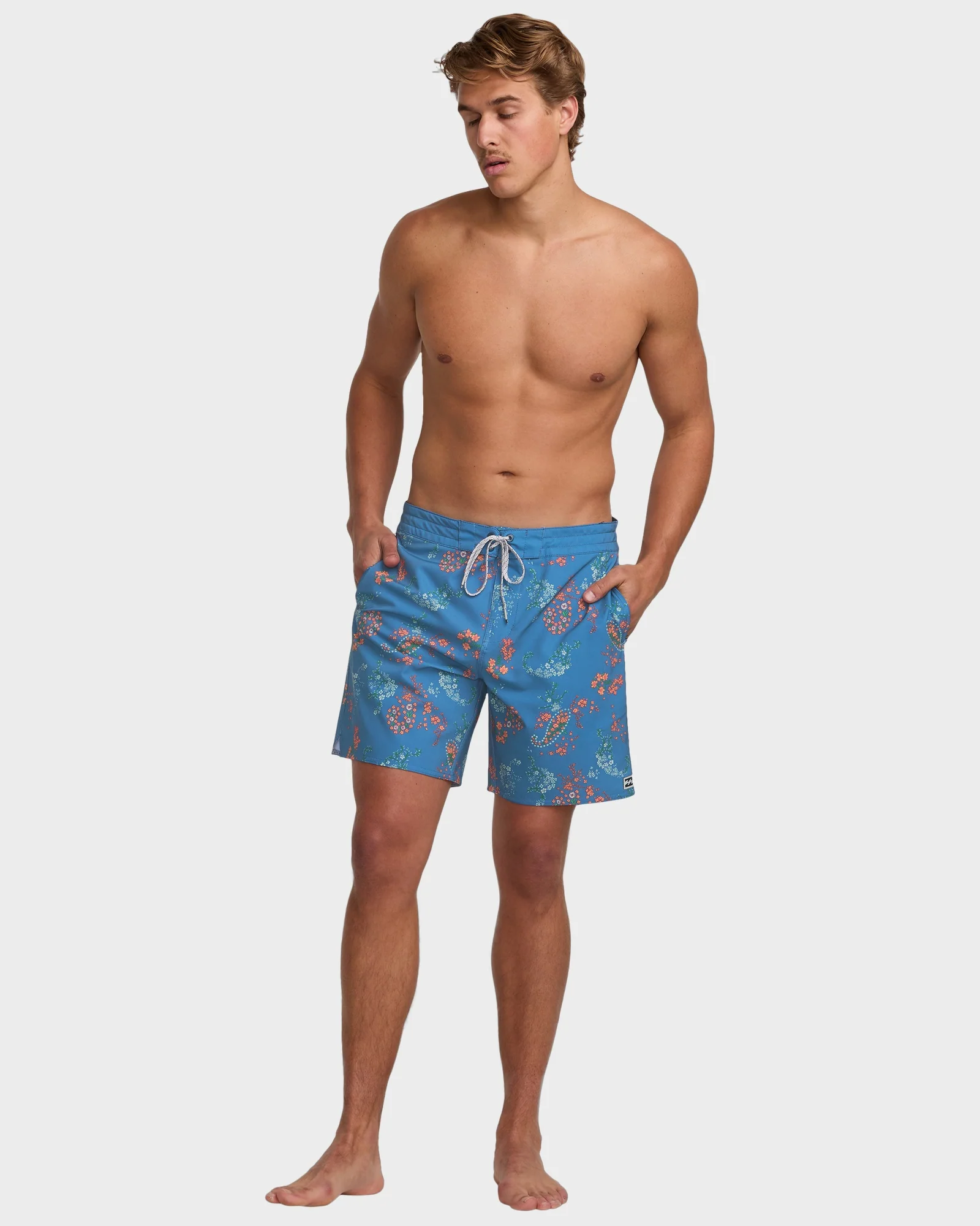 Mens Good Times Lo Tide 17.5" Boardshorts - Image 6