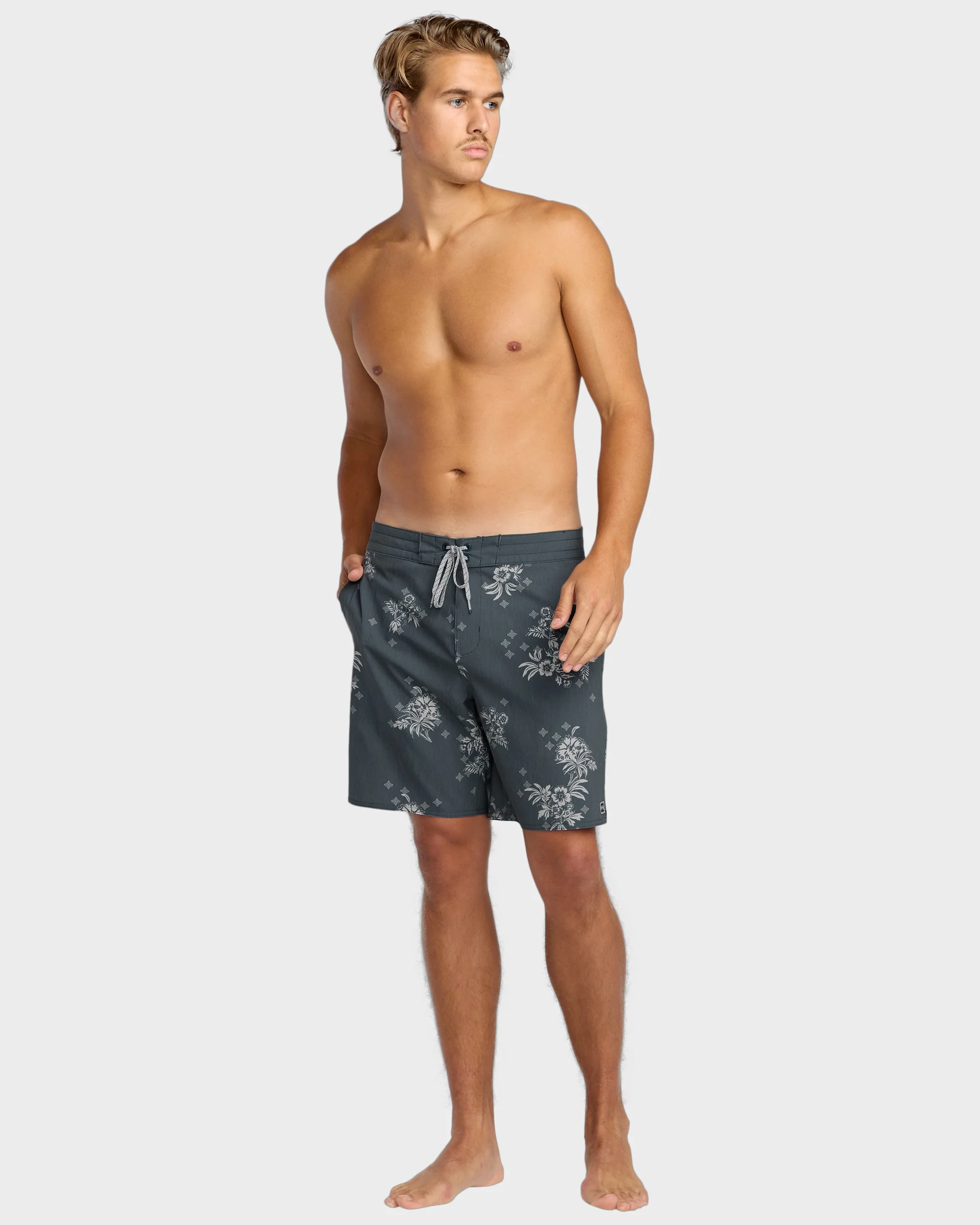 Mens Good Times Lo Tides 17.5" Boardshorts - Image 6