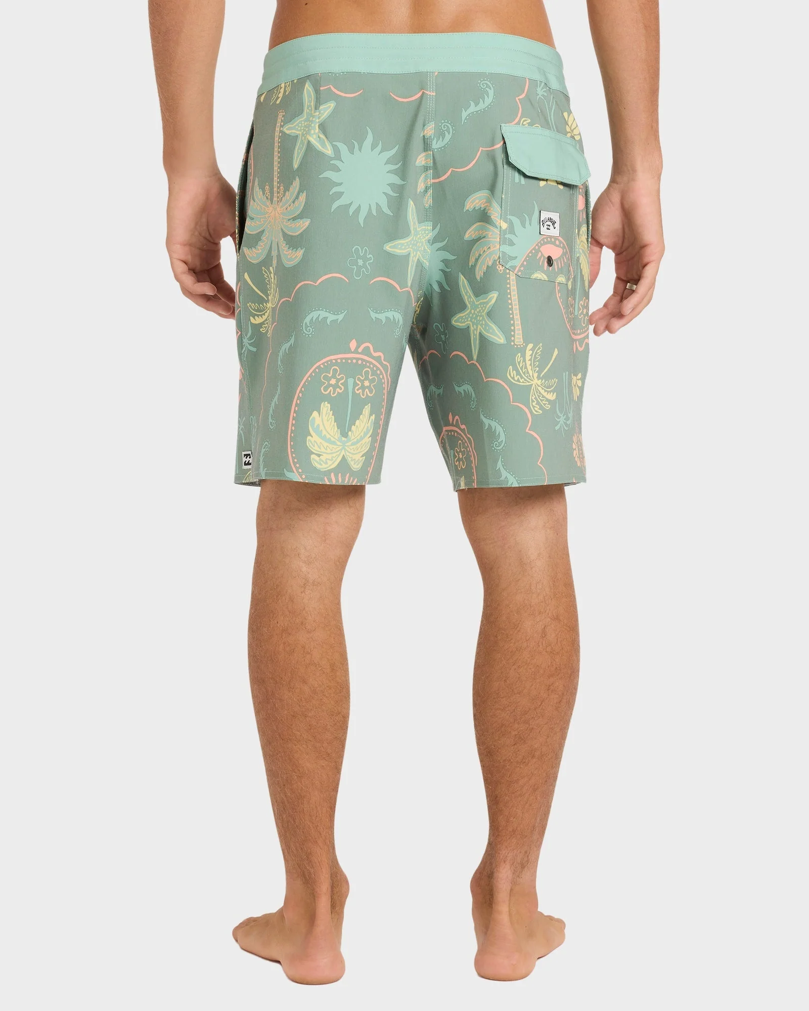 Mens Good Times Lo Tides 17.5" Boardshorts - Image 2