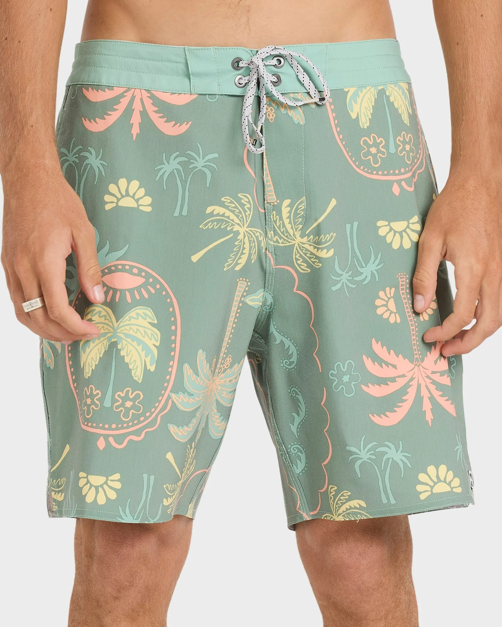 Mens Good Times Lo Tides 17.5" Boardshorts - Image 4