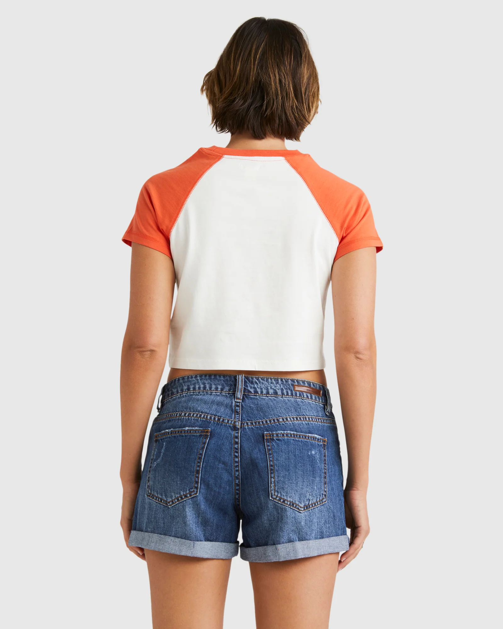 Womens Good Times Ringer T-Shirt - Image 3