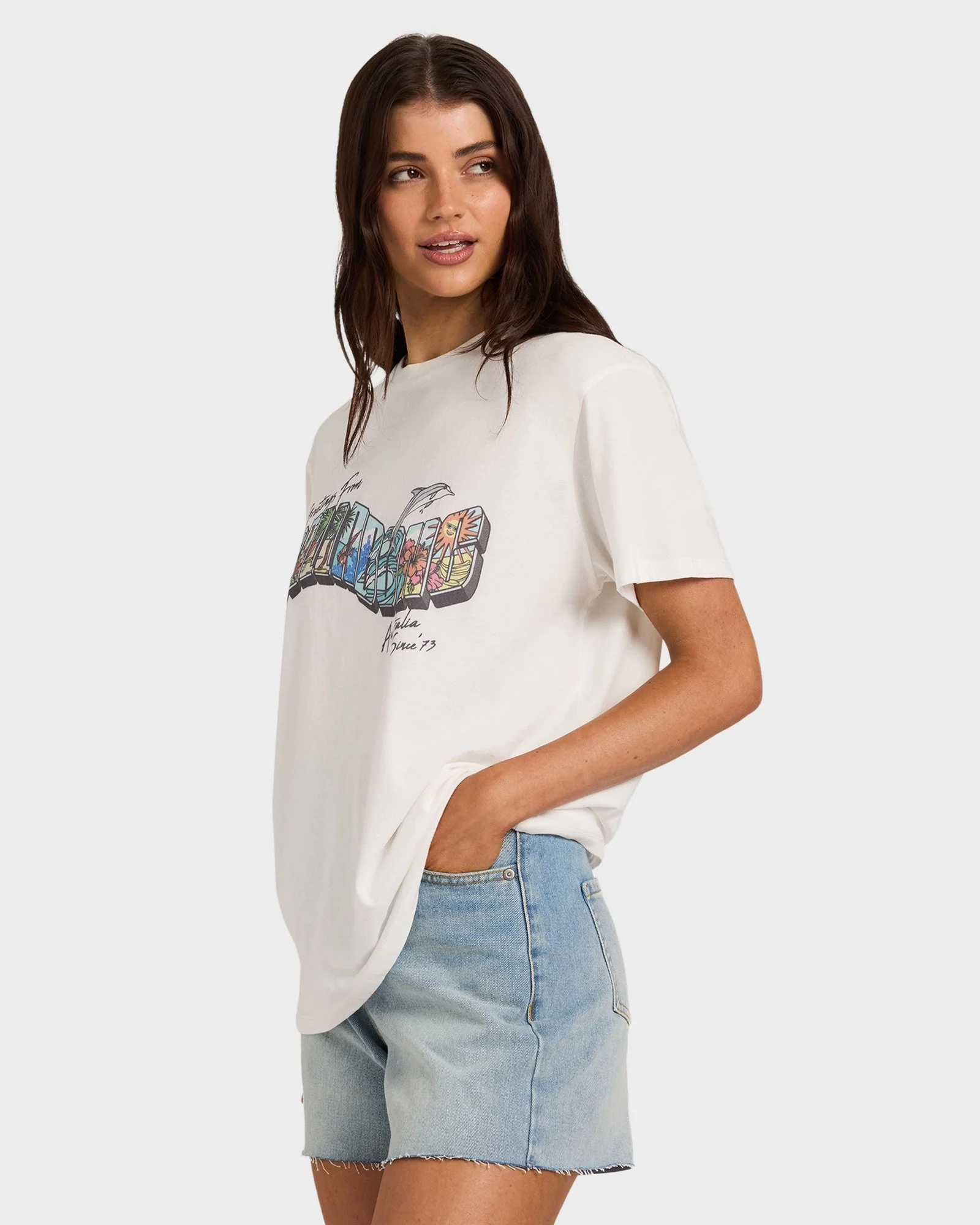 Womens Greetings From Australia T-Shirt - Image 3