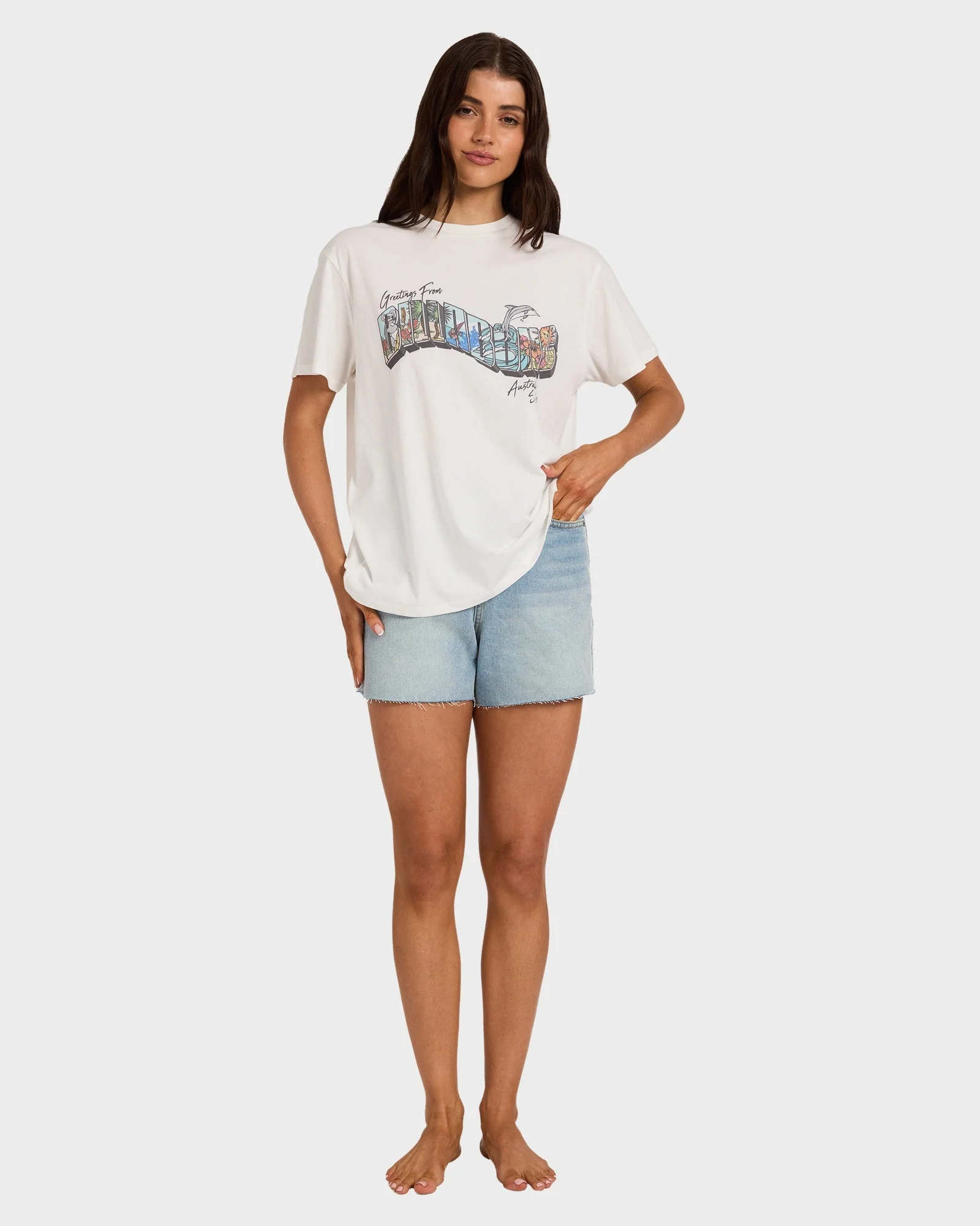 Womens Greetings From Australia T-Shirt - Image 5