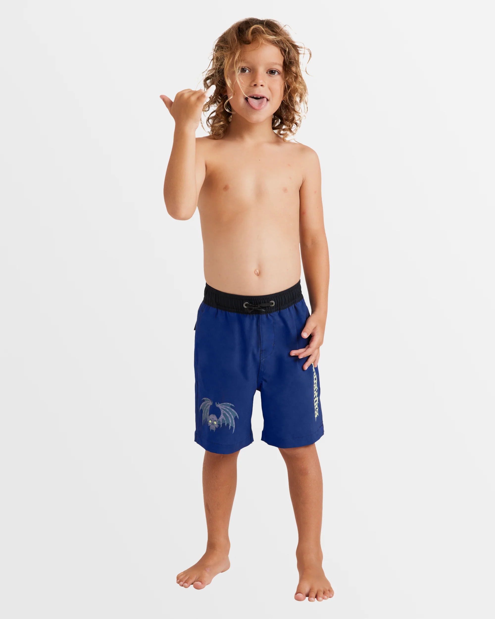 Boys 0-7 Afterlife Elastic 13" Boardshorts