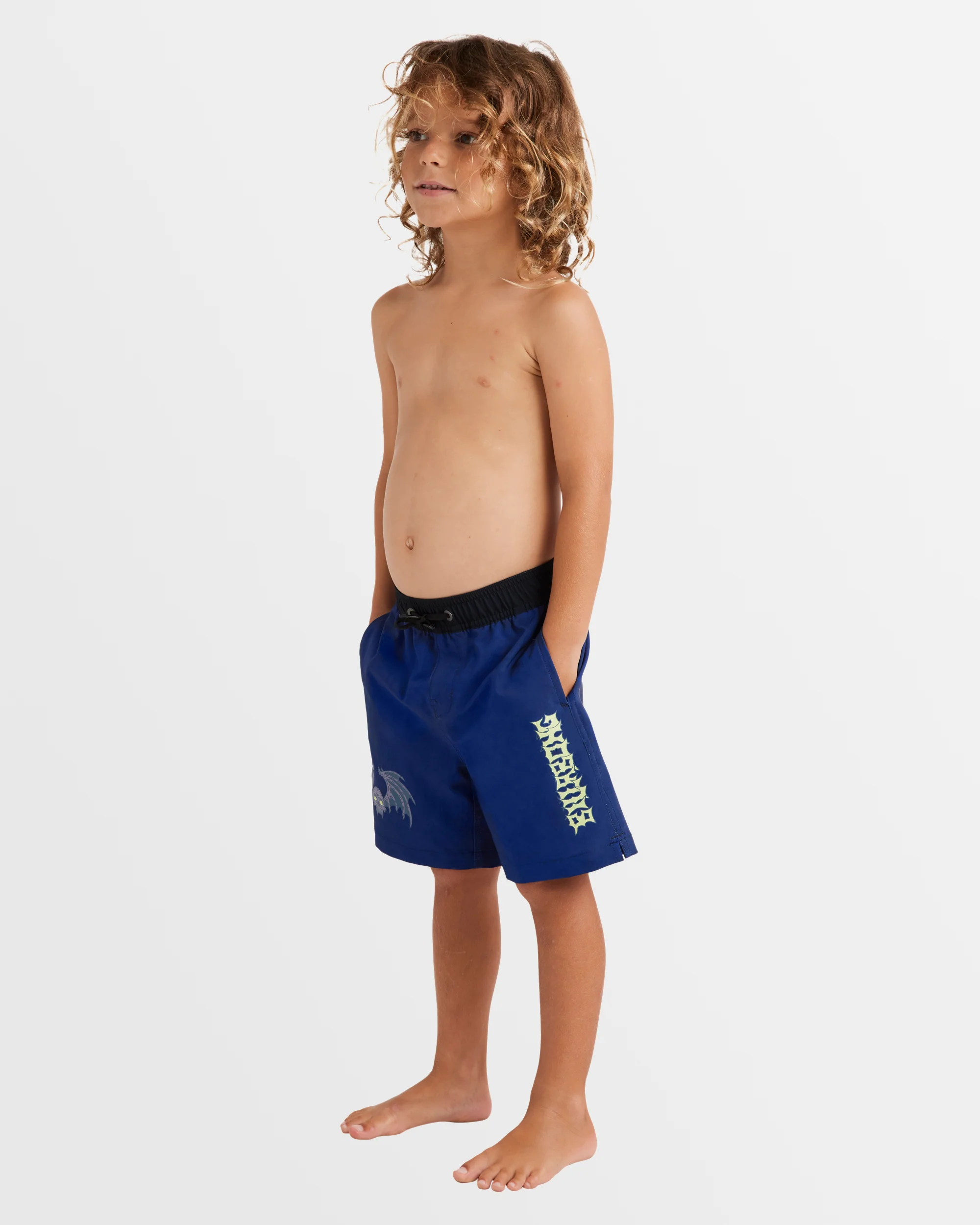Boys 0-7 Afterlife Elastic 13" Boardshorts - Image 2