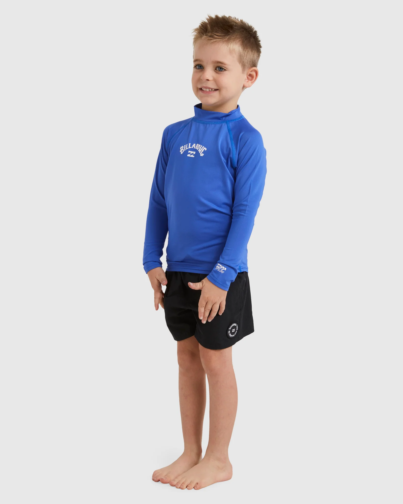 Boys 0-7 All Day Long Sleeve Rash Vest - Image 2