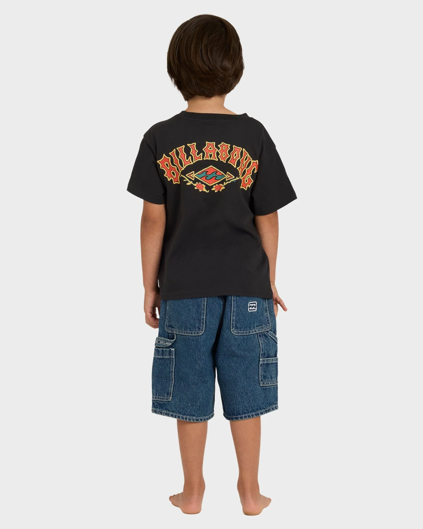 Boys 2-7 Bad Dog Denim Shorts - Image 2