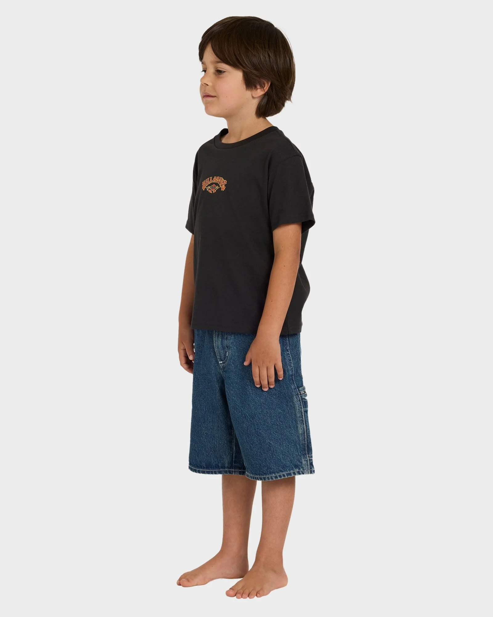 Boys 2-7 Bad Dog Denim Shorts - Image 3