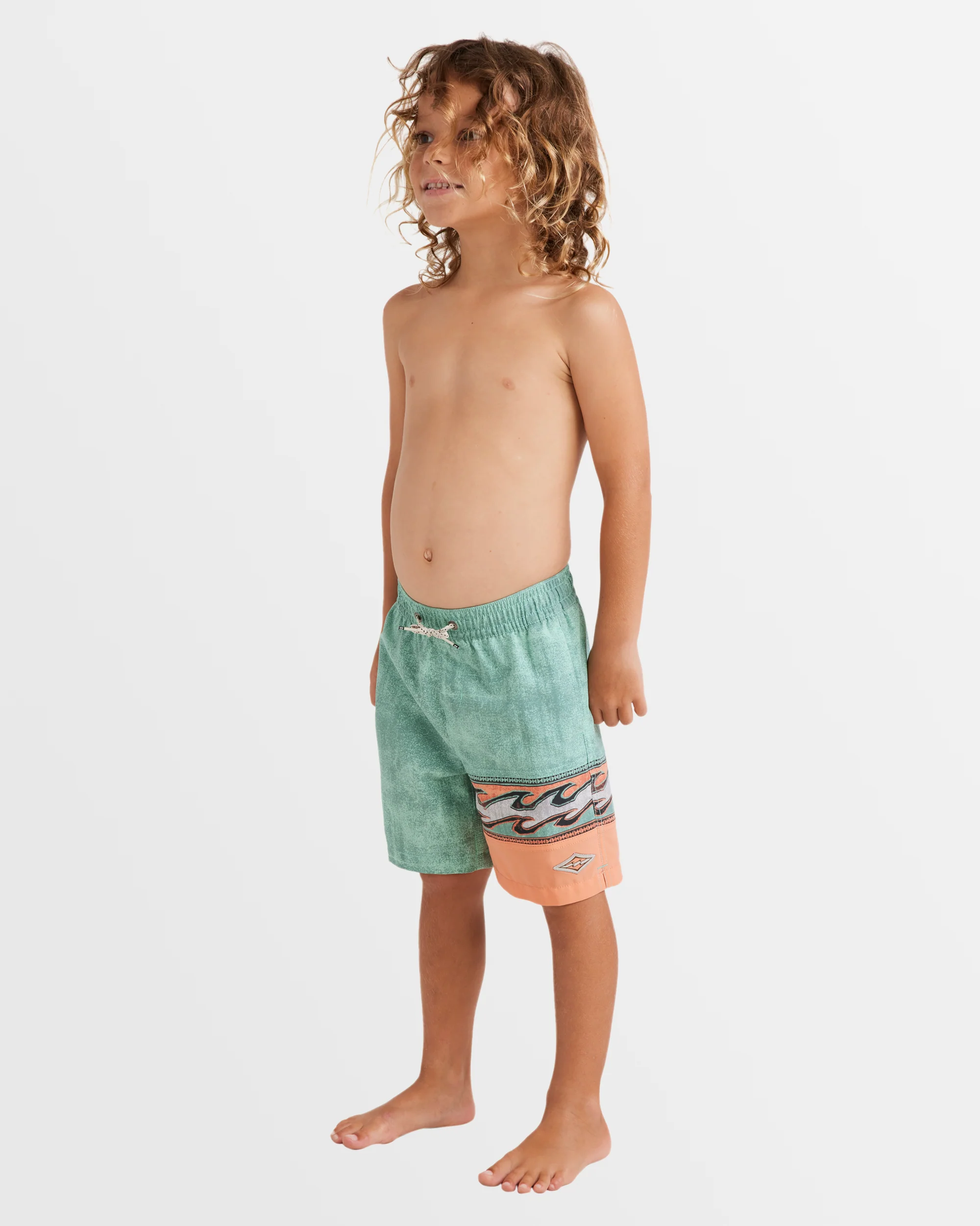 Boys 0-7 Burleigh Layback Boardshorts - Image 2