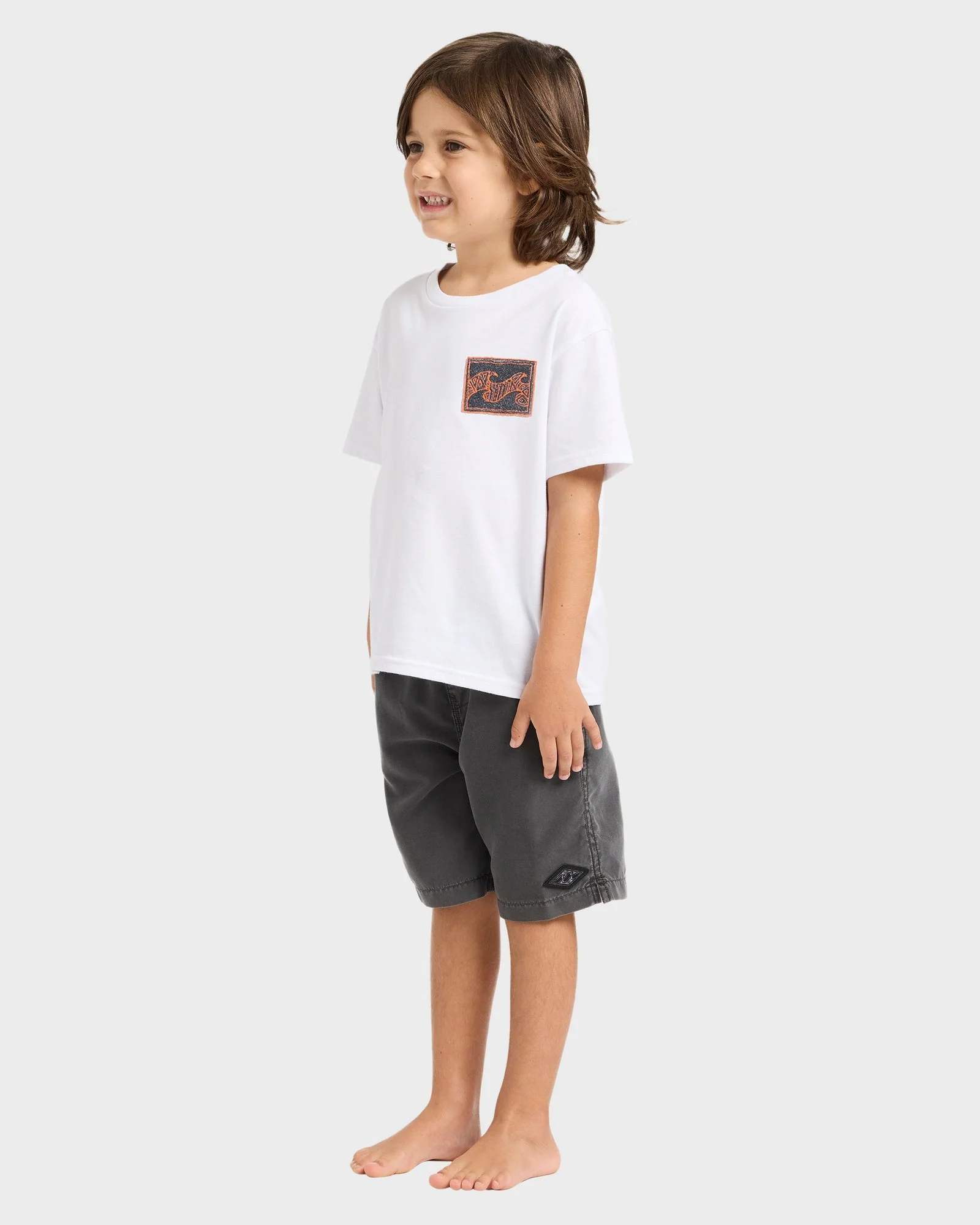 Boys 0-7 Crayon Wave T-Shirt - Image 3