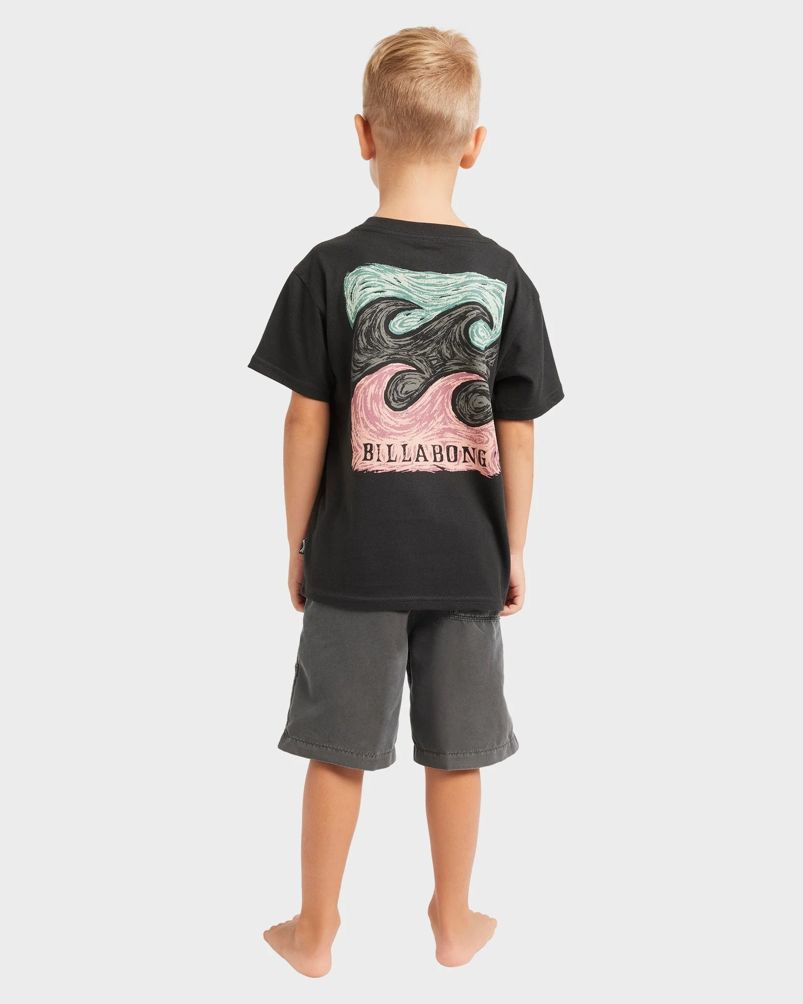 Boys 0-7 Crayon Wave T-Shirt - Image 2