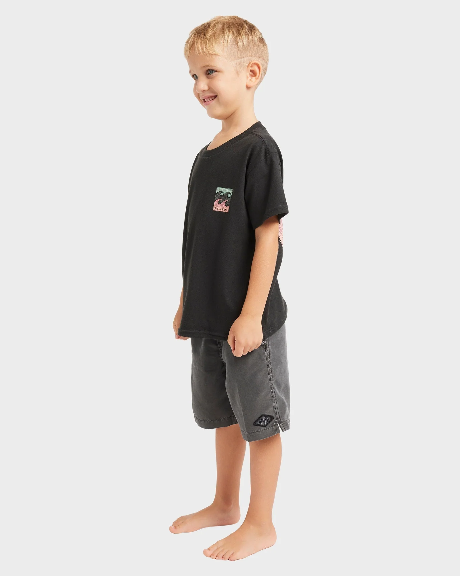 Boys 0-7 Crayon Wave T-Shirt - Image 3