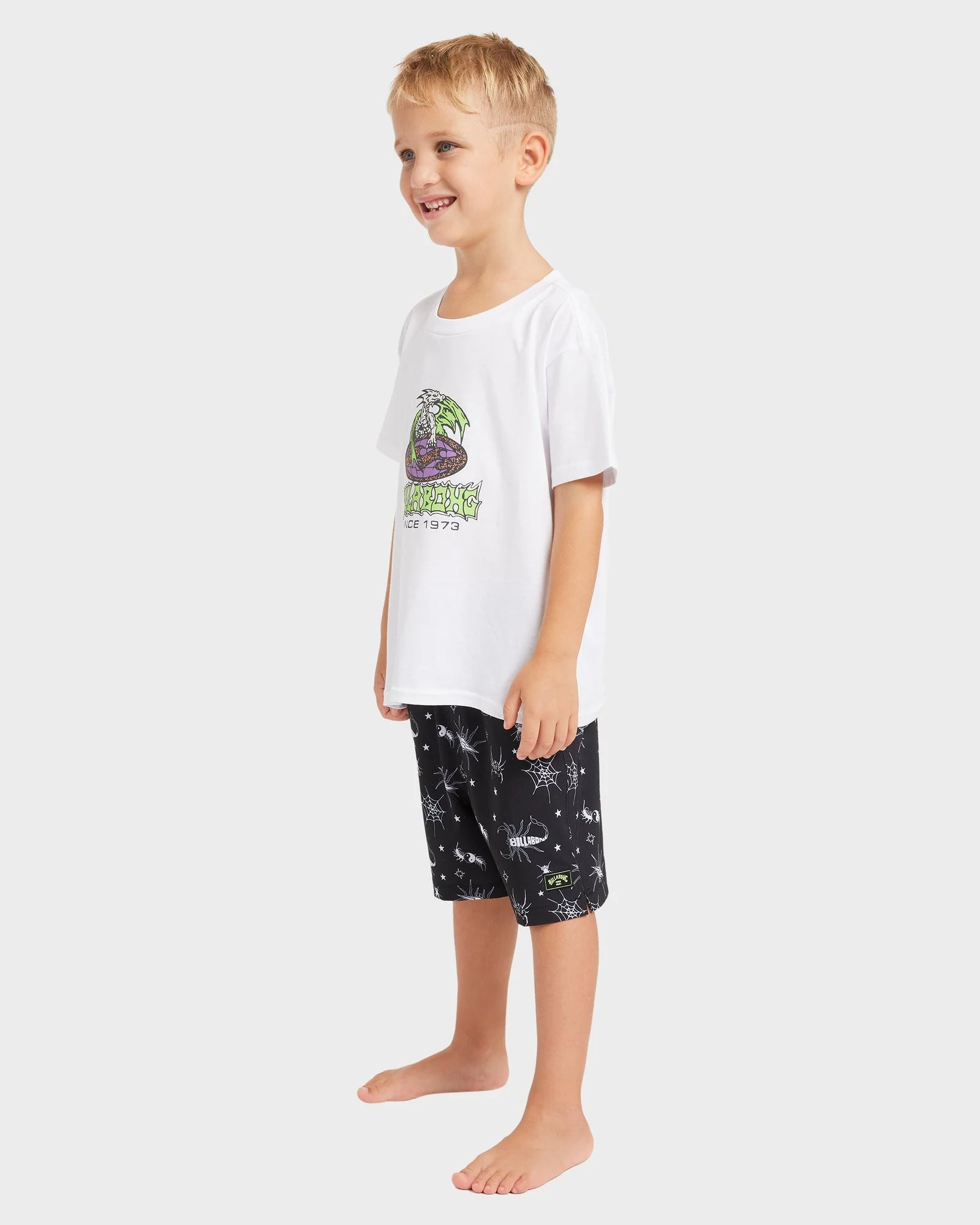 Boys 2-6 Creatures Layback Boardshorts - Image 3
