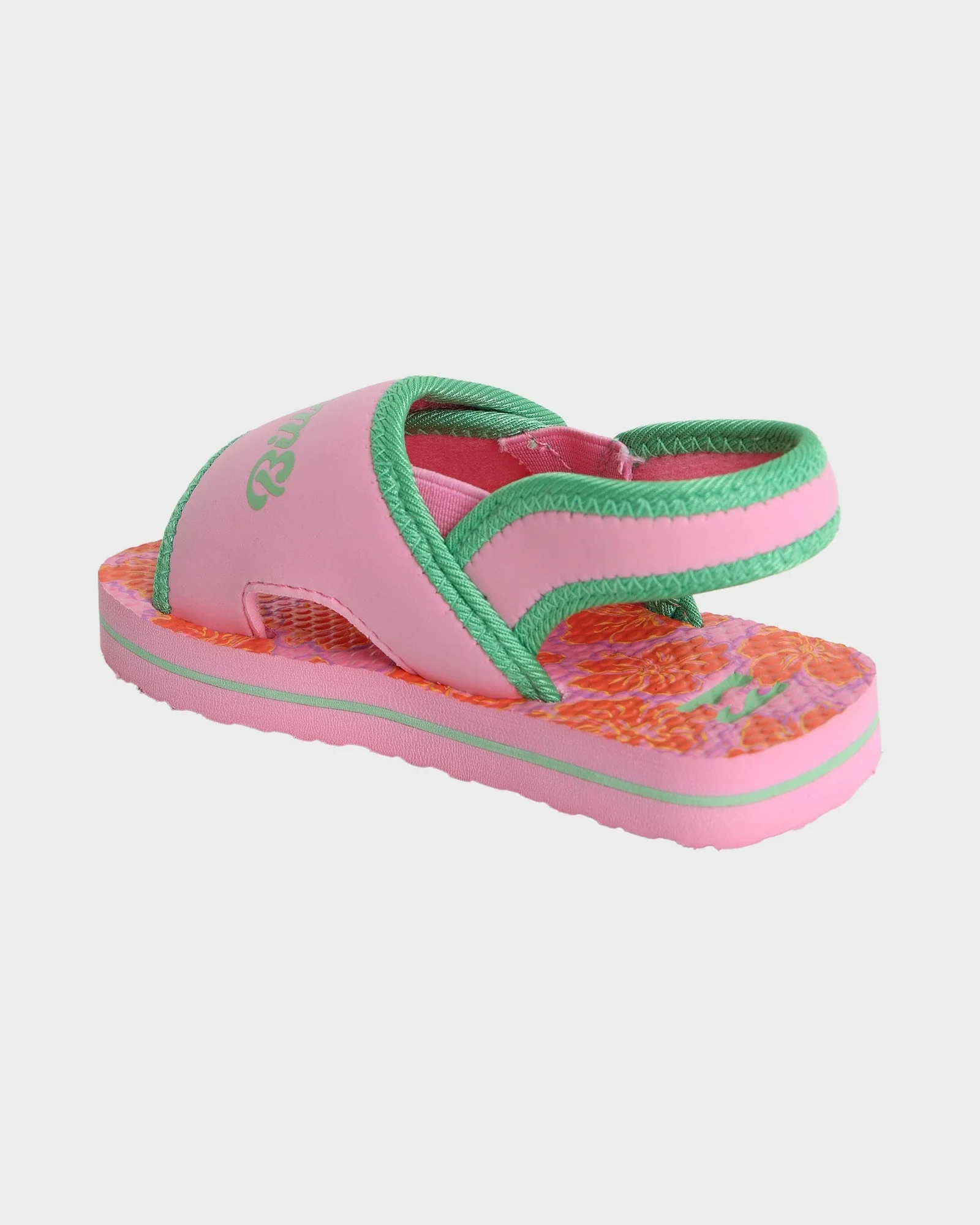 Girls 0-5 Happy Hibiscus Slides - Image 3