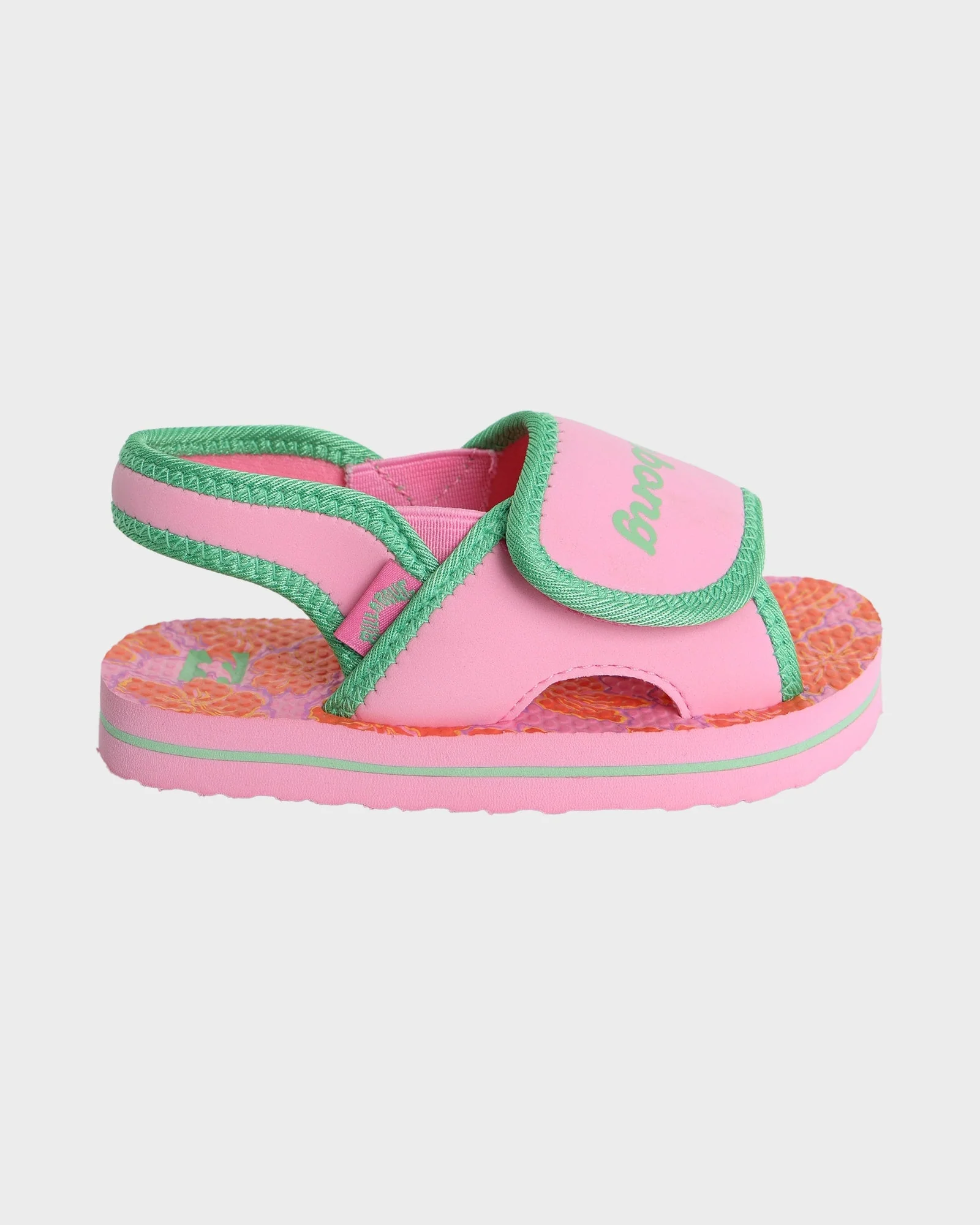 Girls 0-5 Happy Hibiscus Slides - Image 4